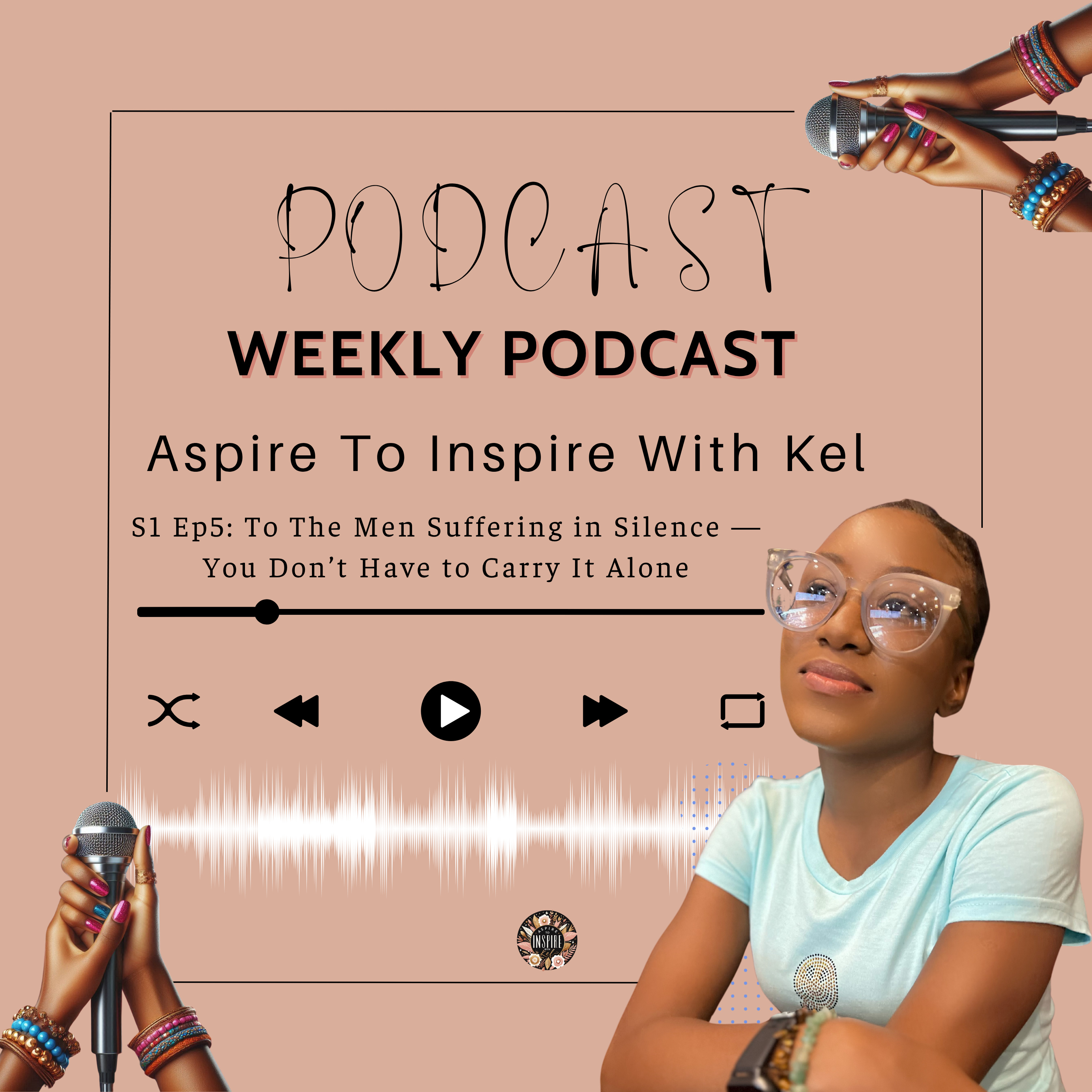 🎙️Episode 5: To The Men Suffering In Silence - You Don’t Have To Carry It Alone episode artwork