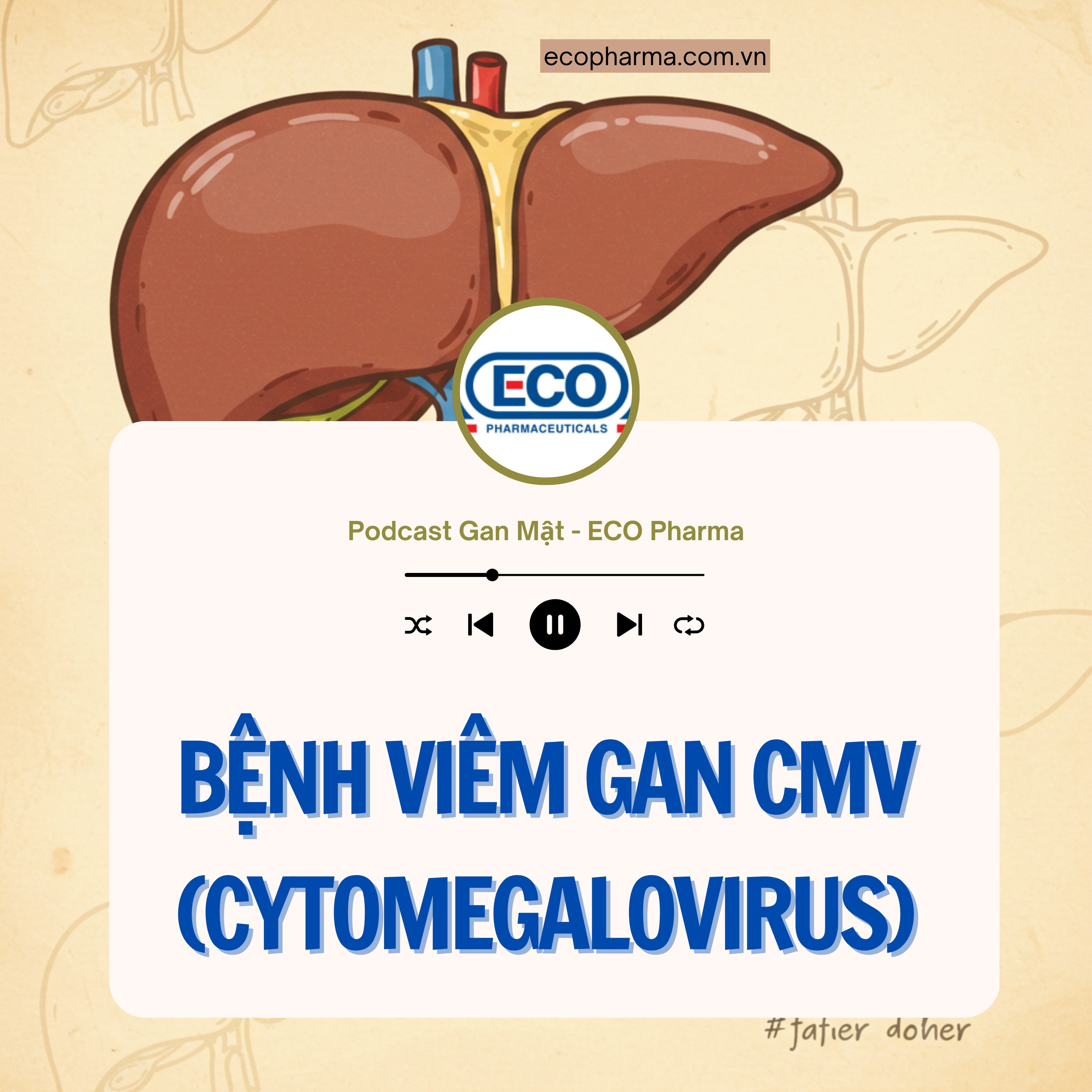 Bệnh viêm gan CMV (Cytomegalovirus) là gì? episode artwork