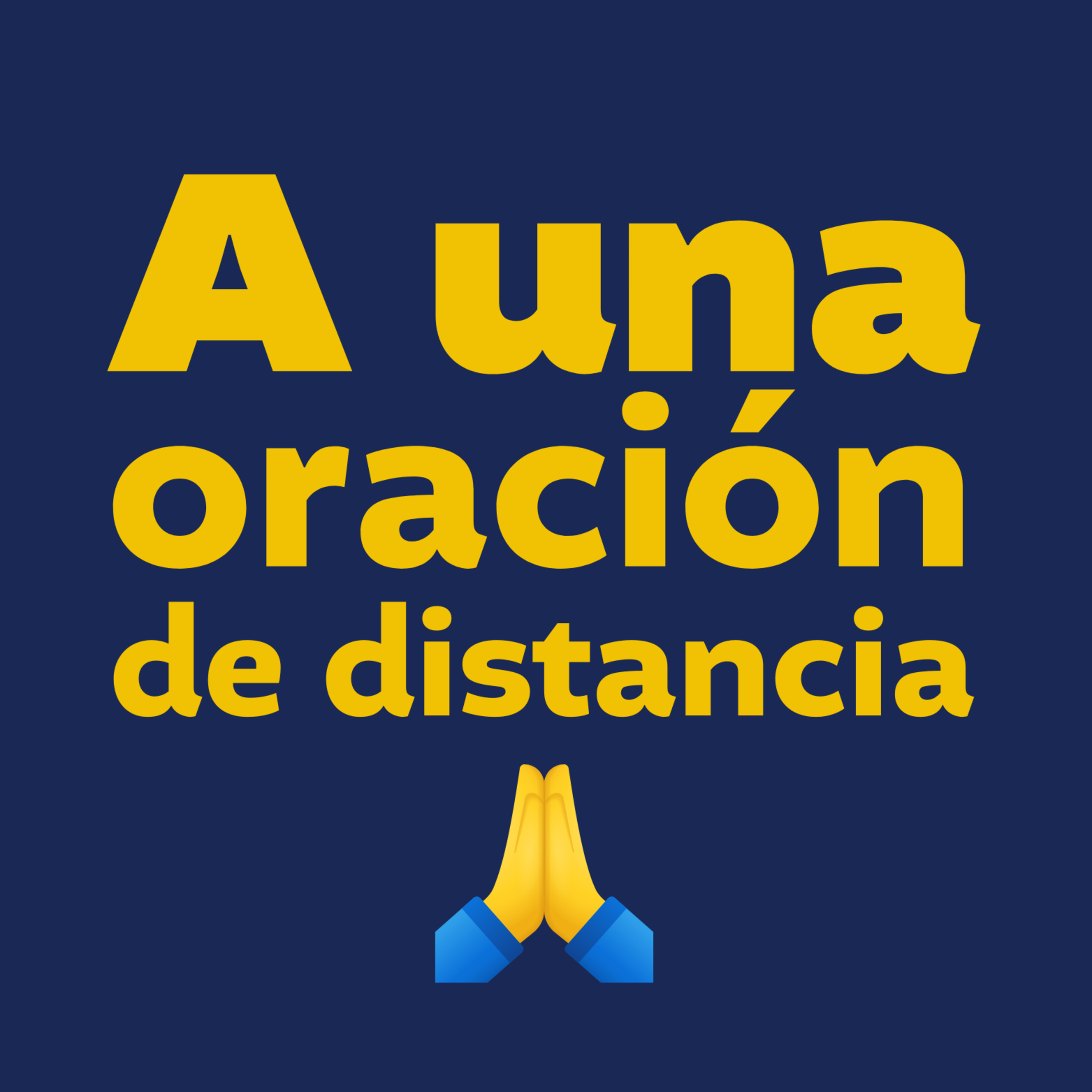 01 - A una oración de distancia episode artwork