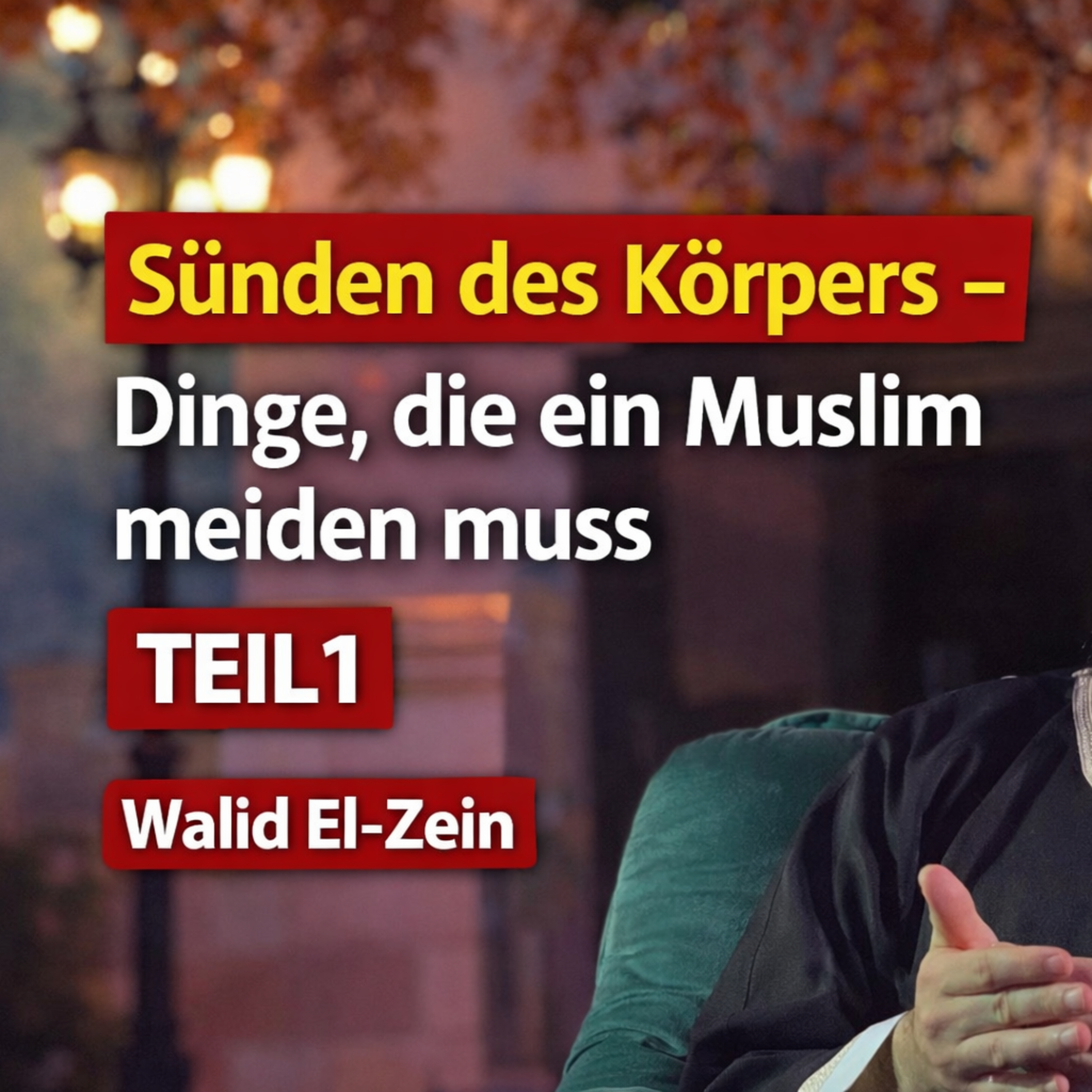 Sünden des Körpers - Dinge, die ein Muslim meiden muss Teil 1 - Walid El-Zein episode artwork