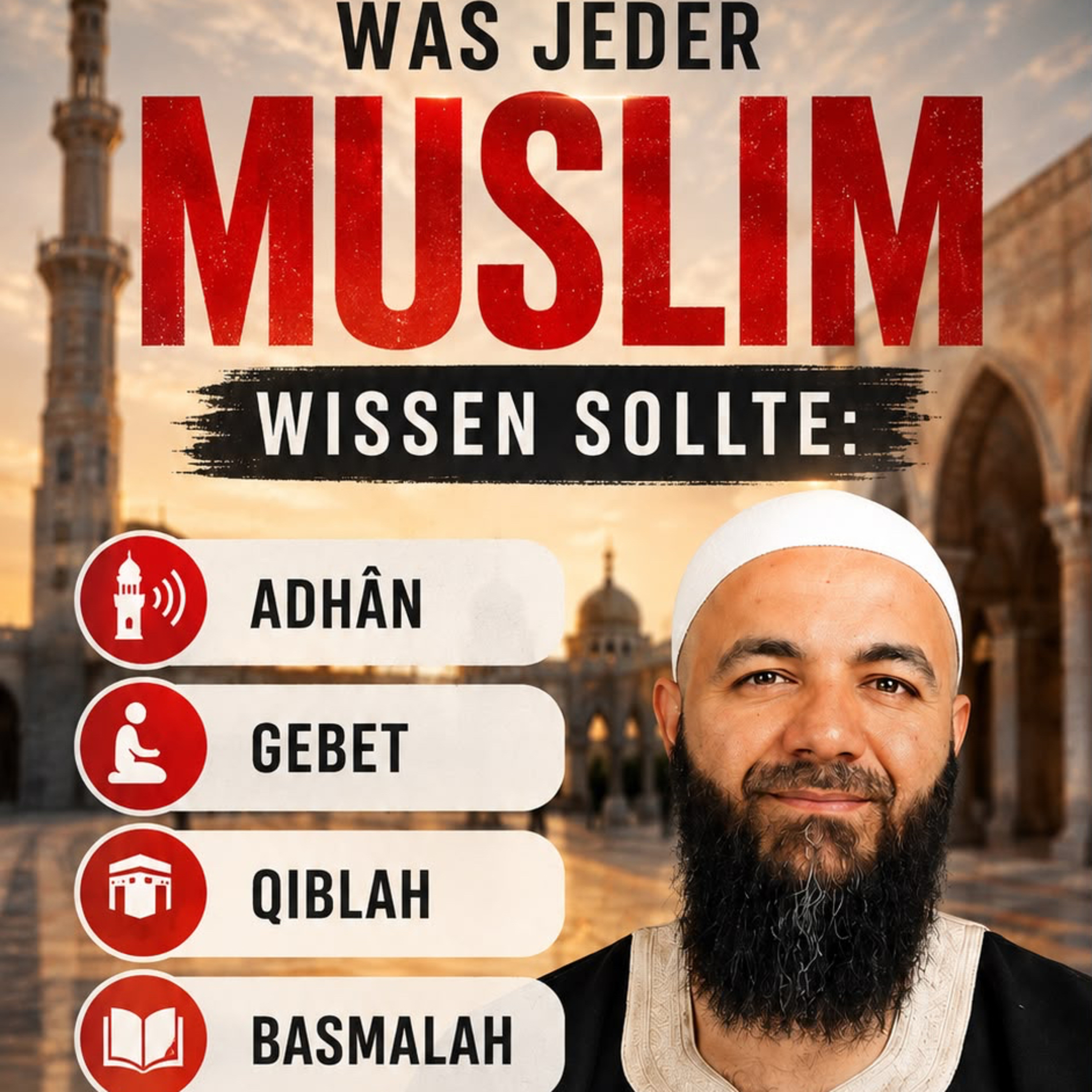 Was jeder Muslim wissen sollte: Adhân, Gebet, Qiblah und Basmalah episode artwork