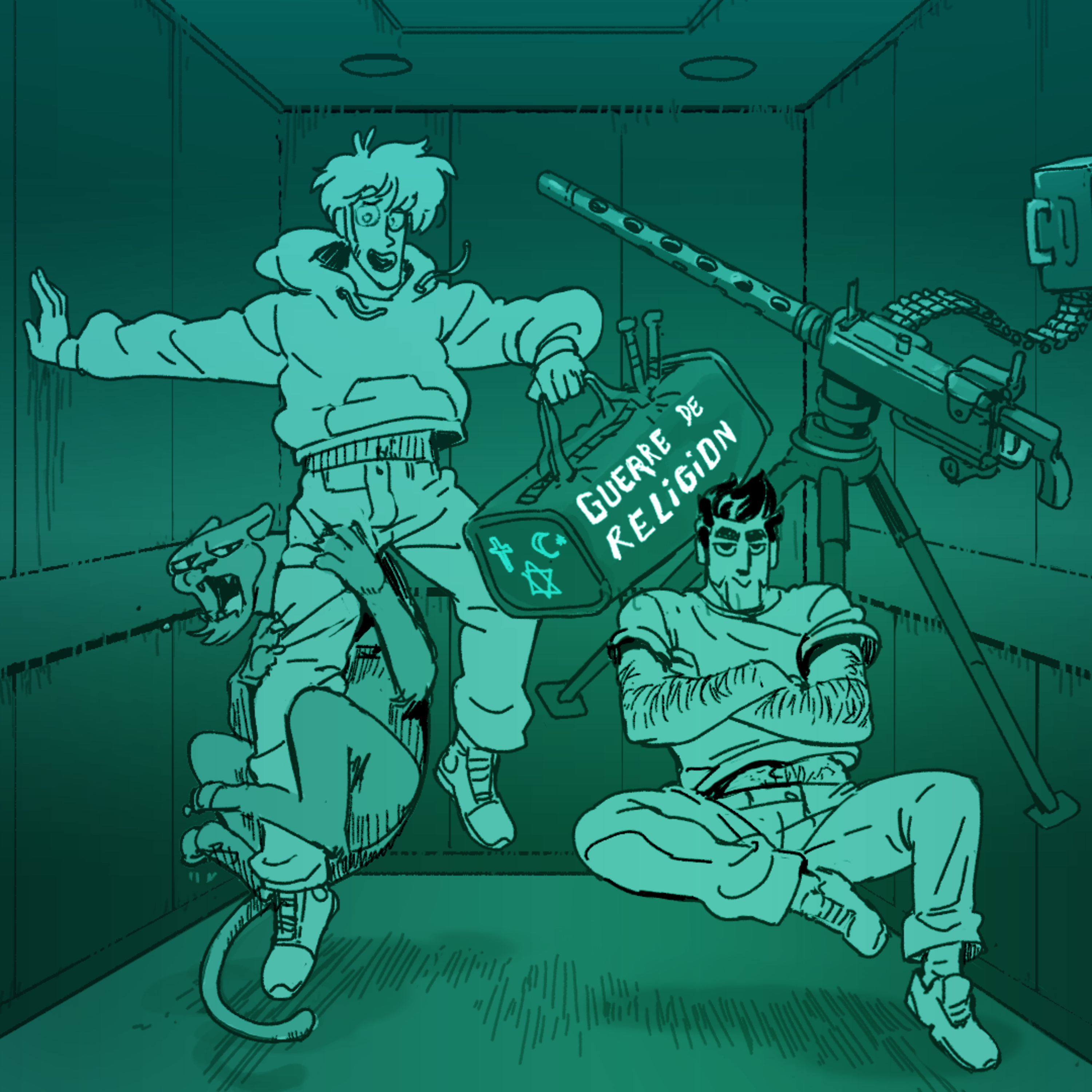 Overkiller S2E1 - La guerre de religion (saga audio) episode artwork