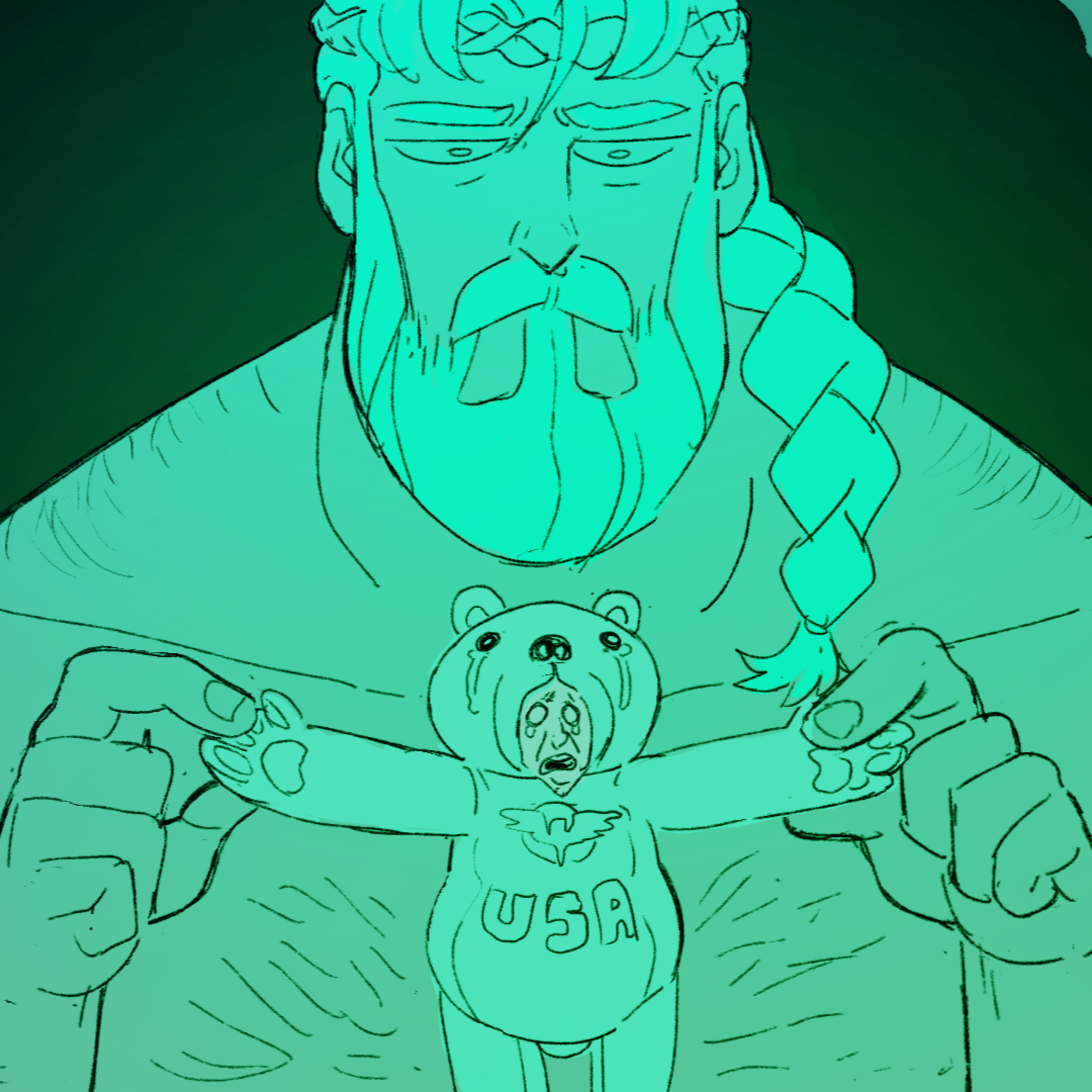 Overkiller - S2E6 - #cuck #furry #bbw #grampa #power #bear #lover #presidentfucker (saga audio) episode artwork