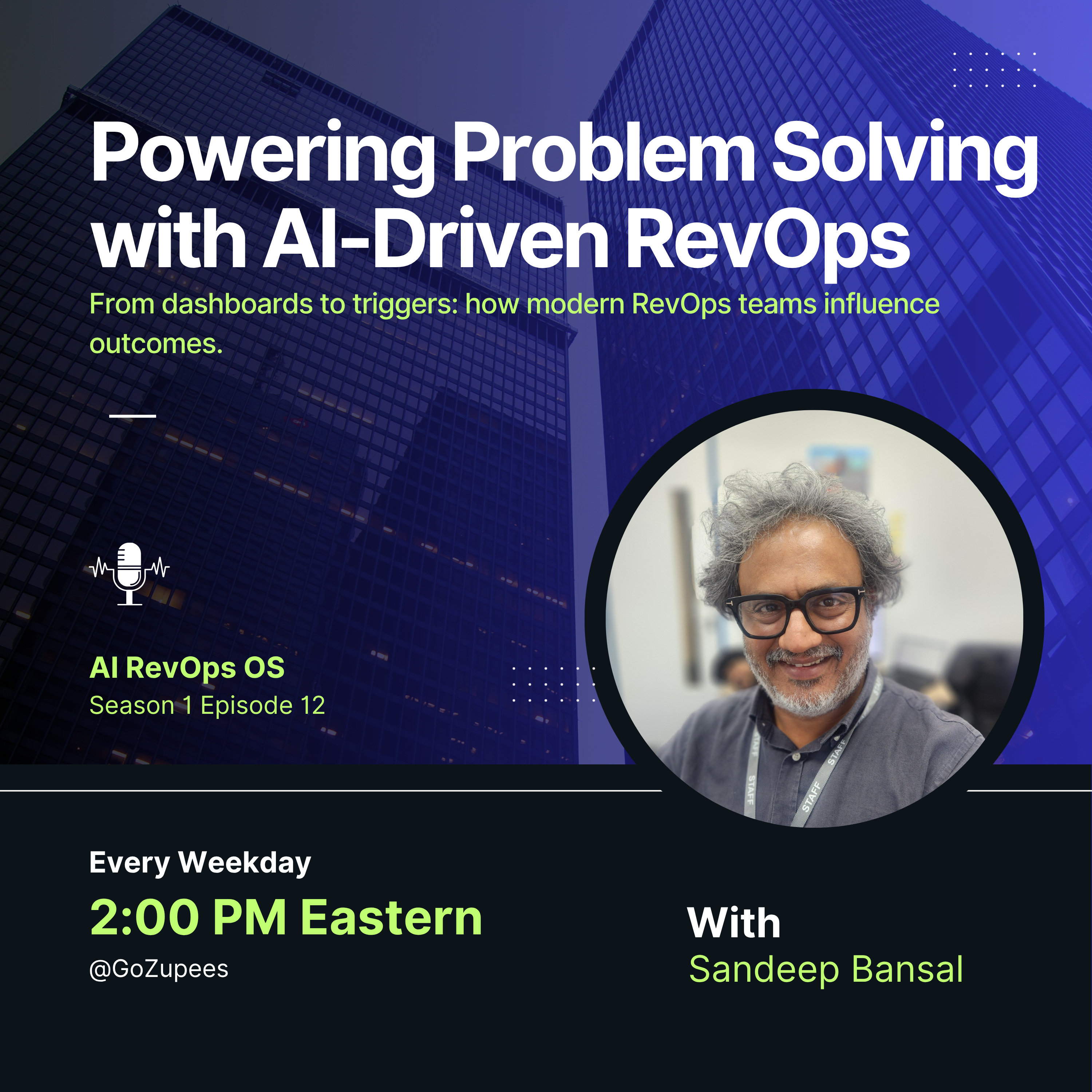 S01 EP11- Powering Problem Solving with AI-Driven RevOps