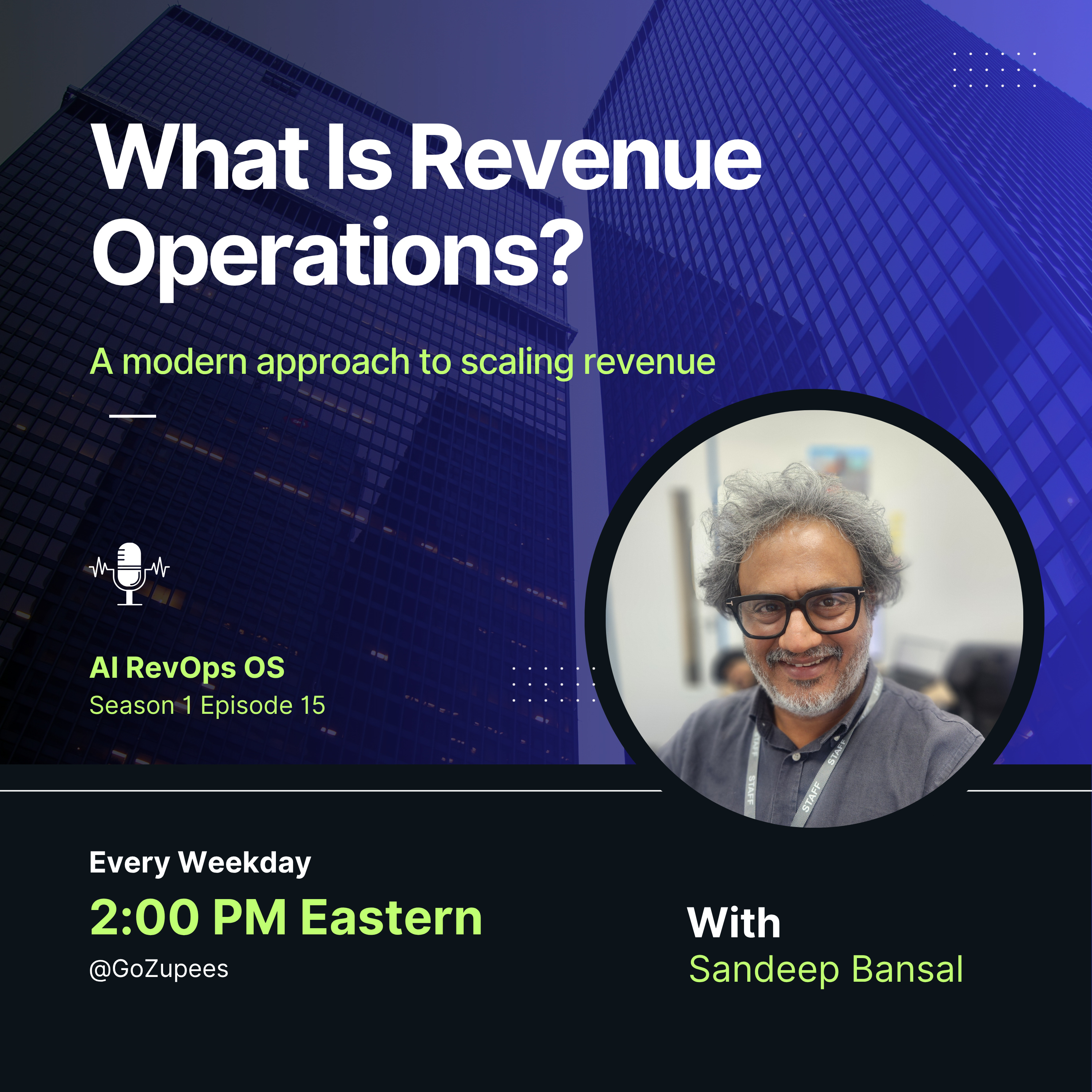 S01 EP 15 - What Is Revenue Operations?