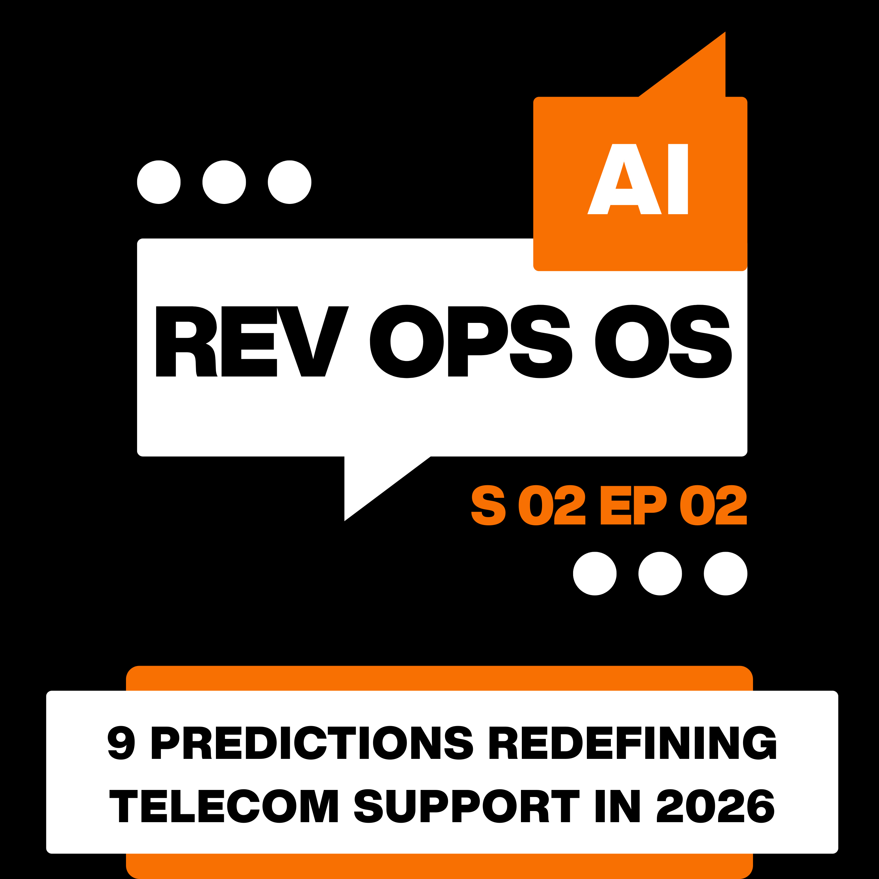 S02 E02 | 9 Predictions Redefining Telecom Support in 2026
