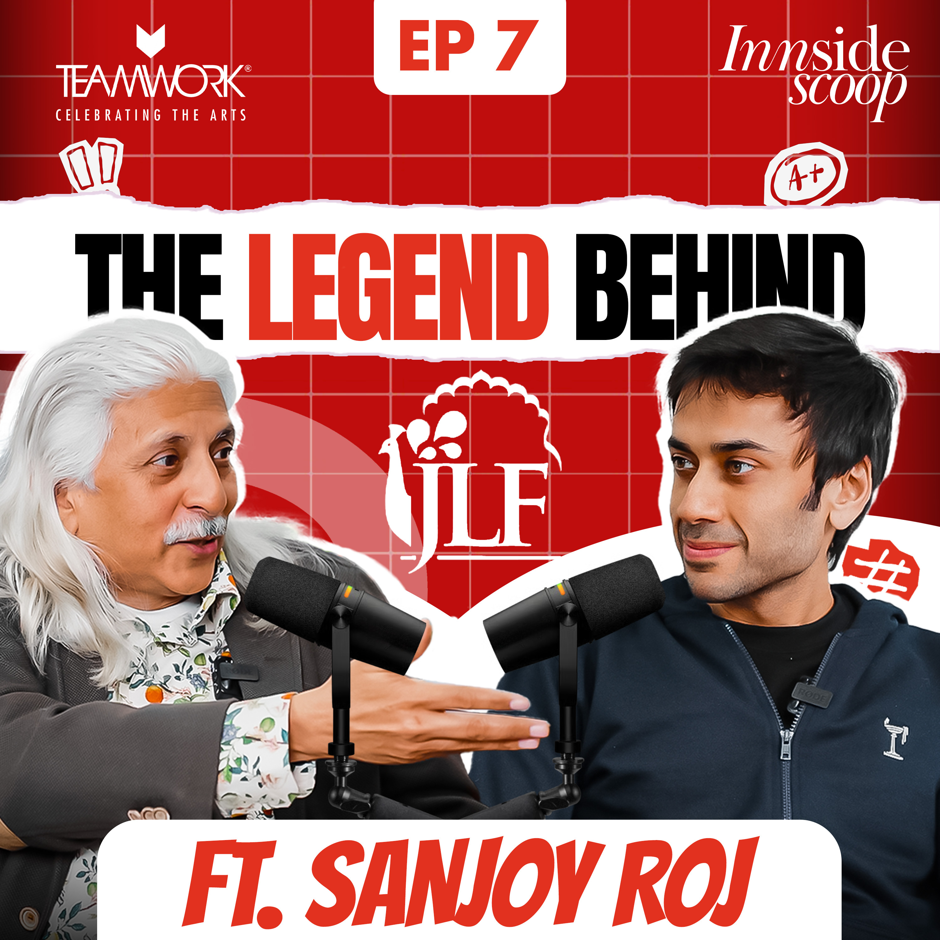 Actor, Director, Founder @TeamworkArts & Producer of Jaipur Literature Festival ft Sanjoy Roy | EP 7 | Innside Scoop episode artwork
