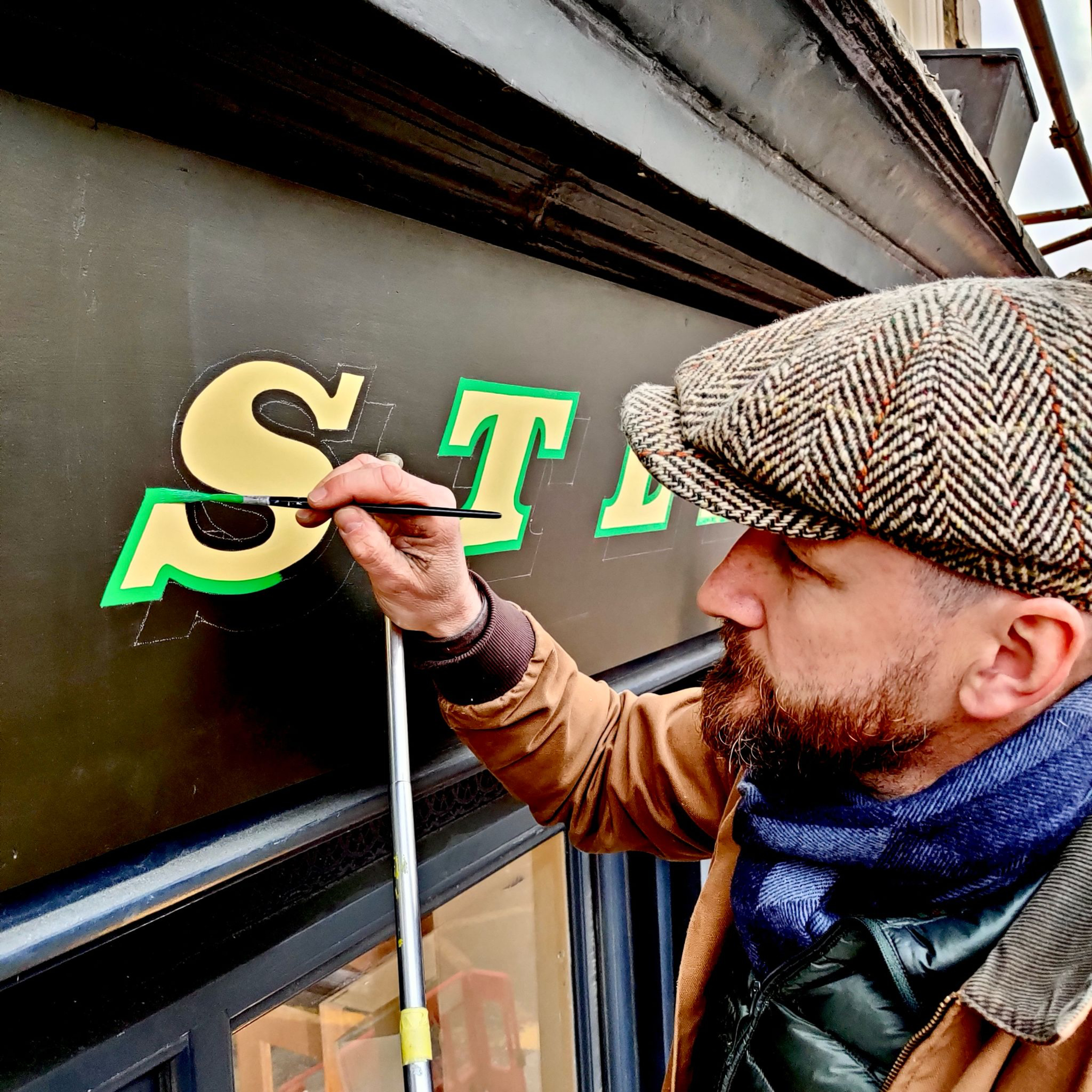 98. Nathan - signwriter & lettering artist episode artwork