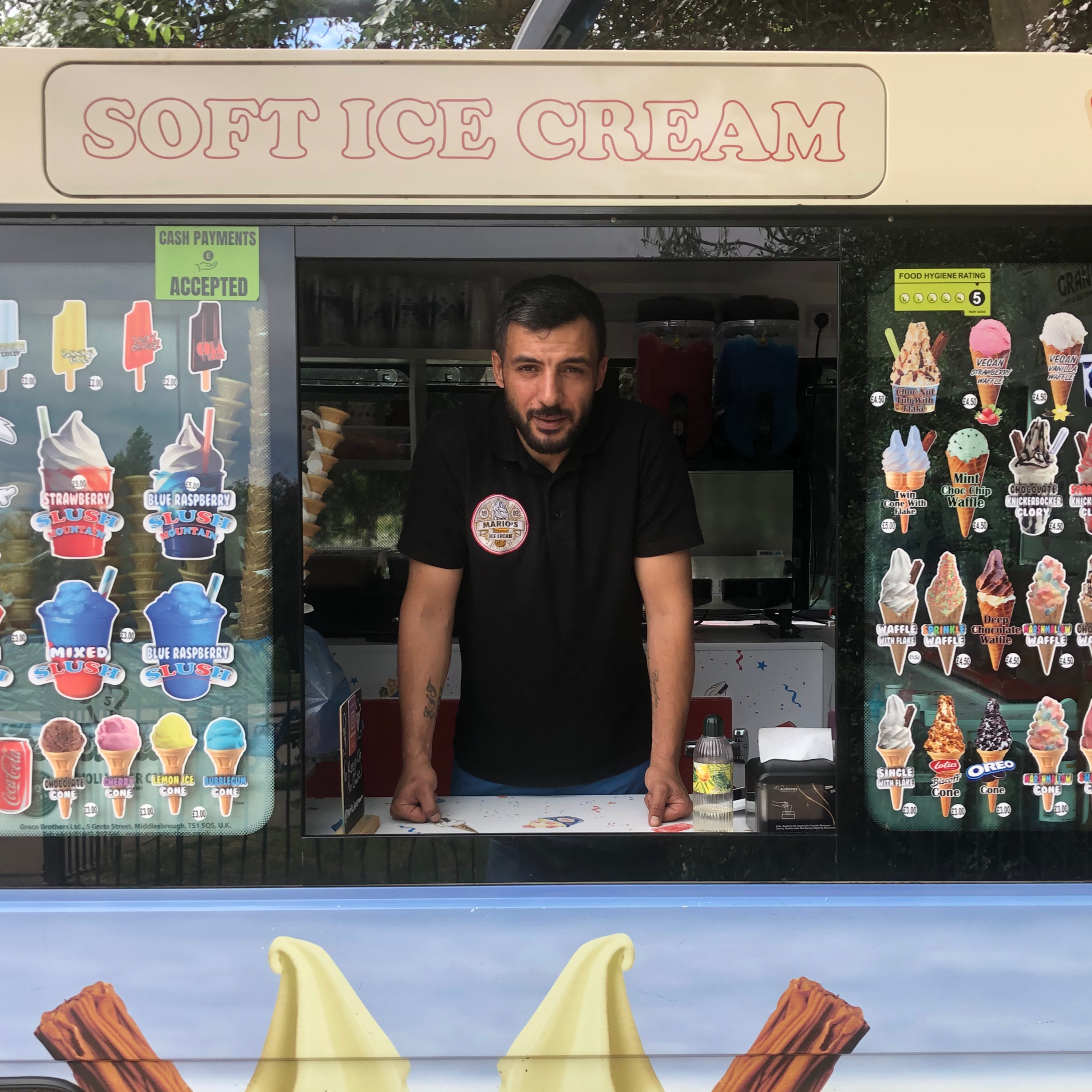 101. Hussey – ice cream enthusiast