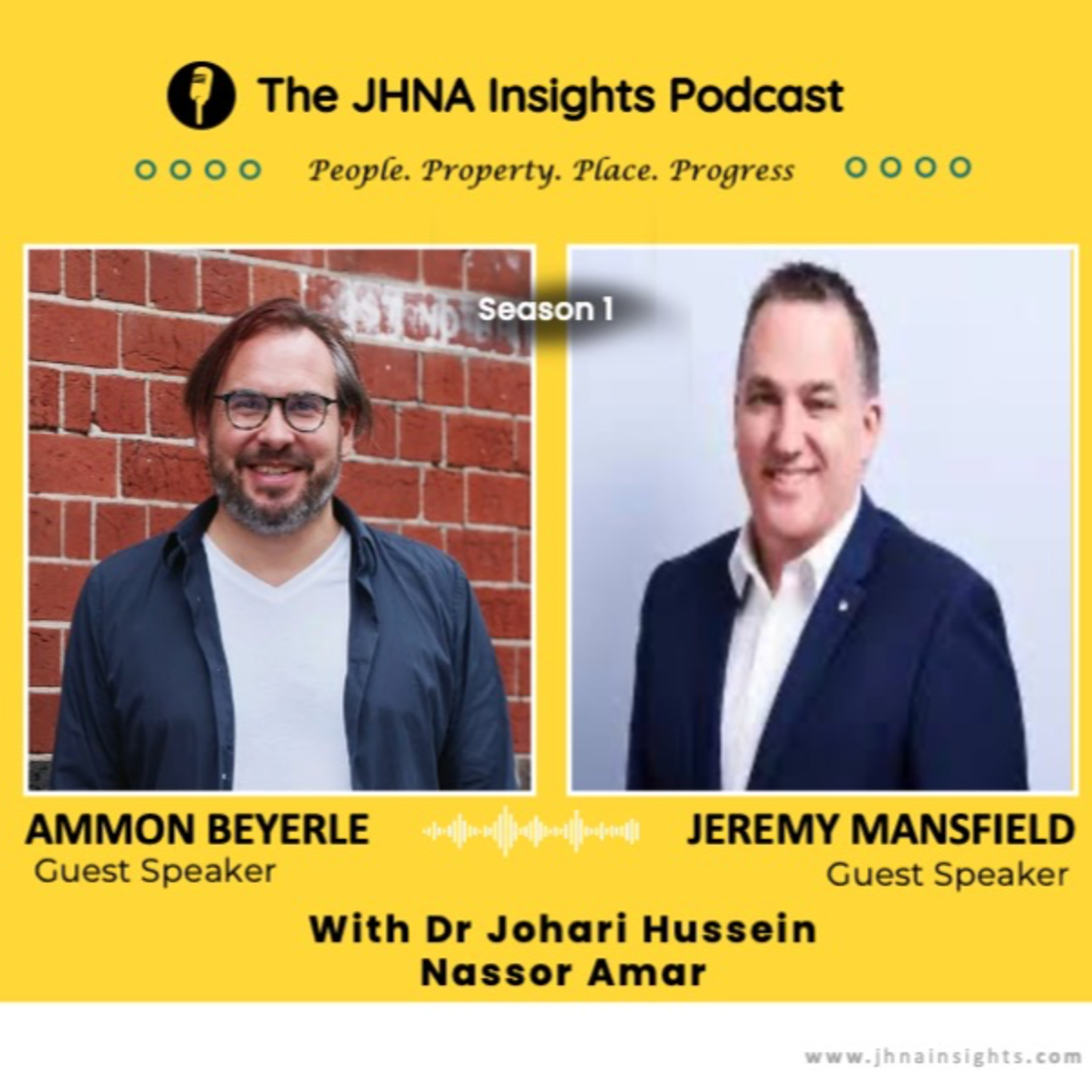 Episode 1.10: Can we solve the housing AND climate crisis at the same time with Ammon Beyerle and Jeremy Mansfield OAM episode artwork