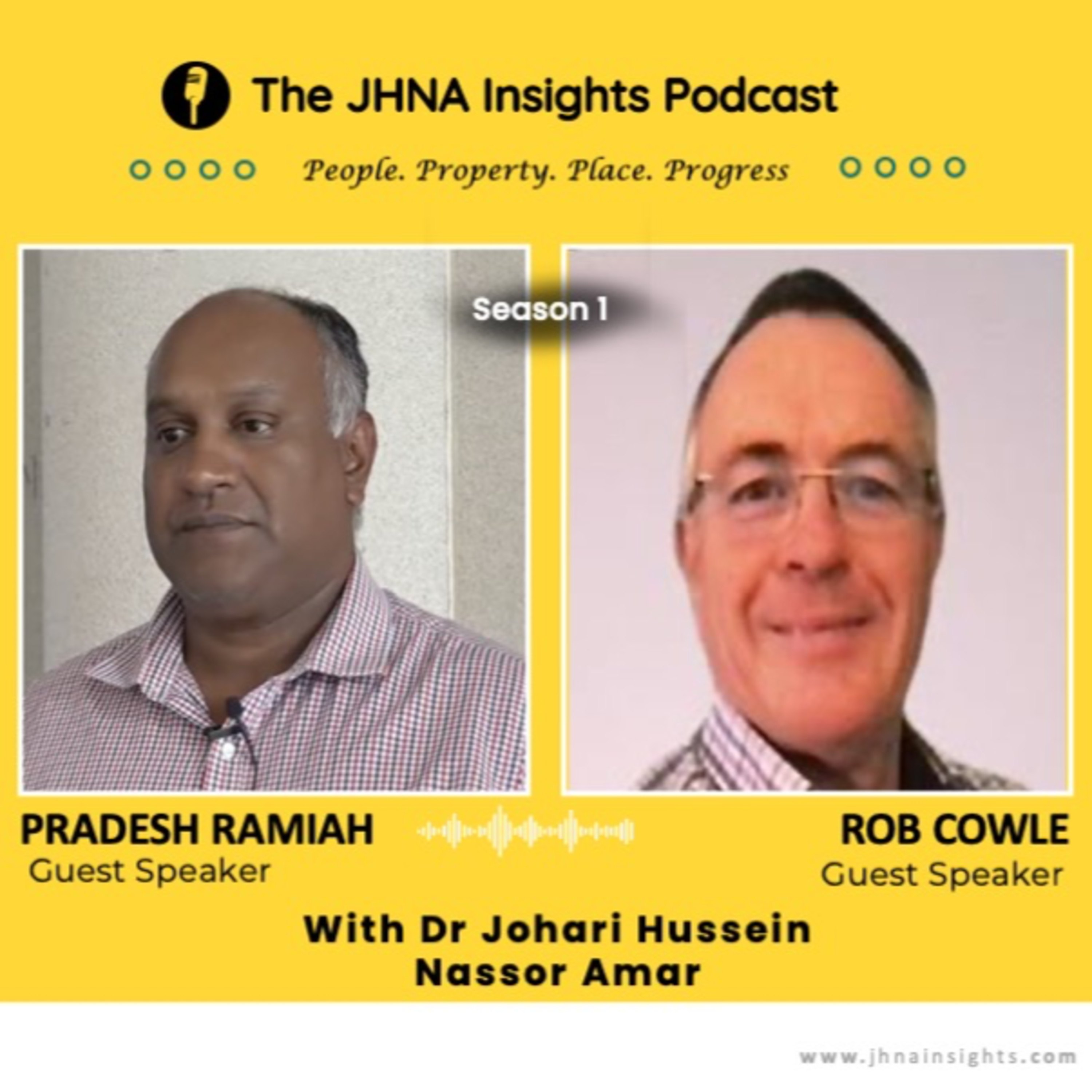 Episode 1.8: Engineering and planning solutions for a safer, more affordable climate-ready with Pradesh Ramiah and Rob Cowle episode artwork