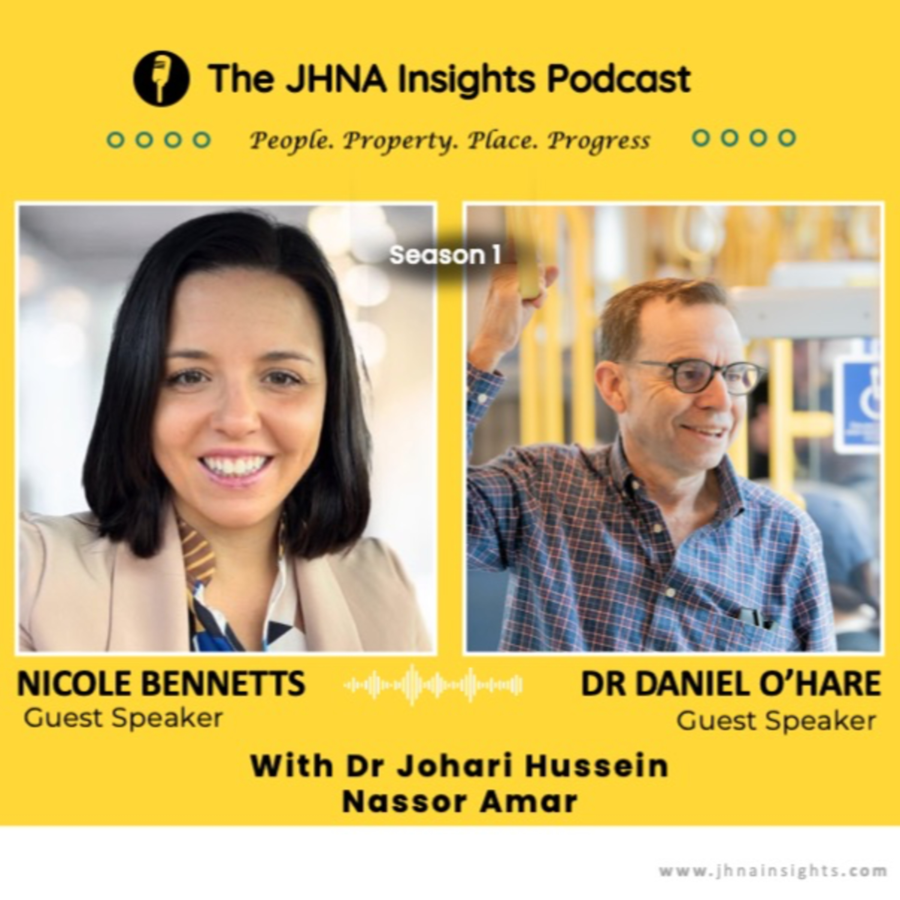 Episode 1.4: From plans to homes - Planning a housing continuum for affordability, ageing and accessibility (3As) with Nicole Bennetts and Associate Professor Daniel O'Hare episode artwork