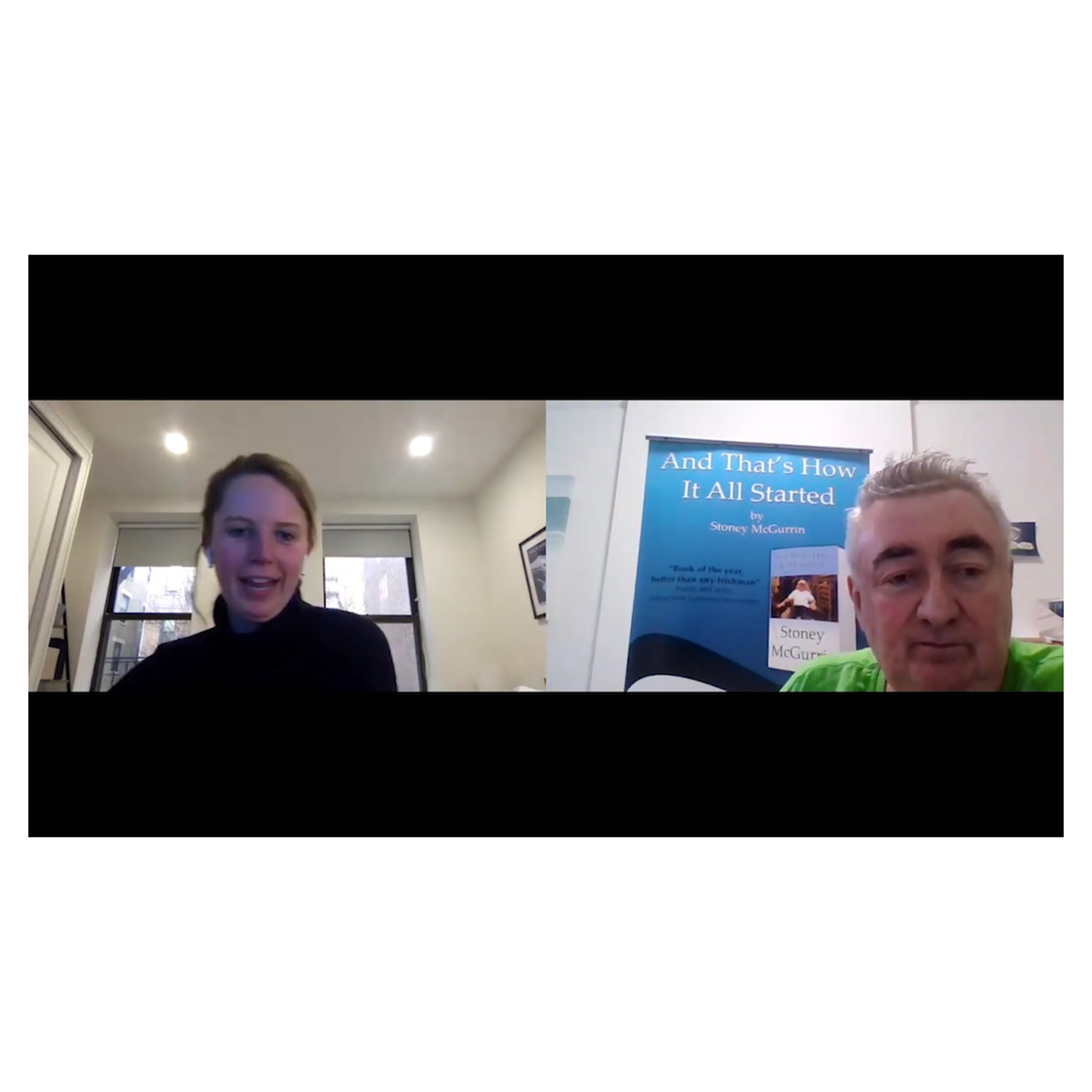 John D. Healy talks with Claire Hickie the Marathoner | It's good to talk about running a marathon