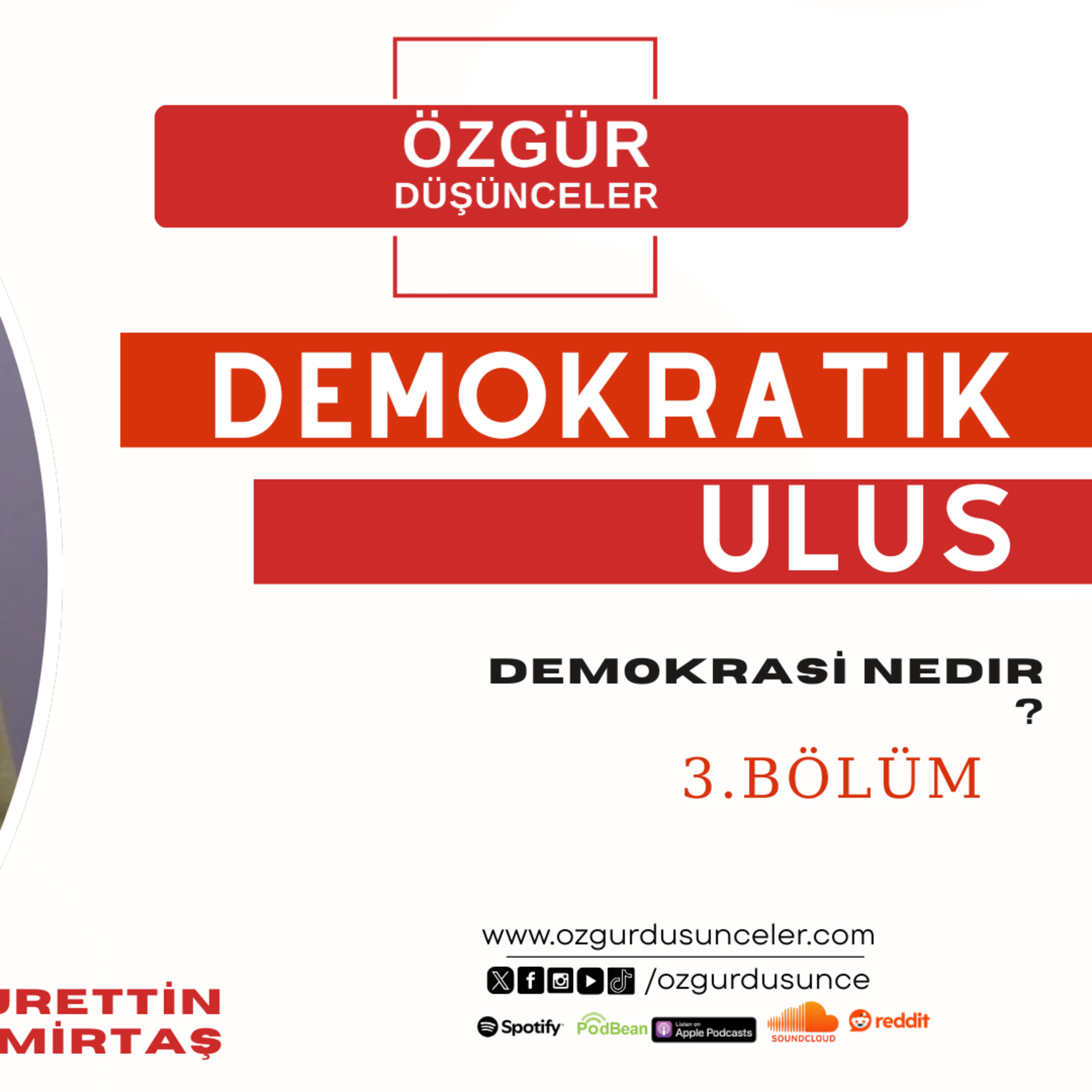 DEMOKRATİK ULUS- DEMOKRASİ NEDİR? NURETTİN DEMİRTAŞ episode artwork