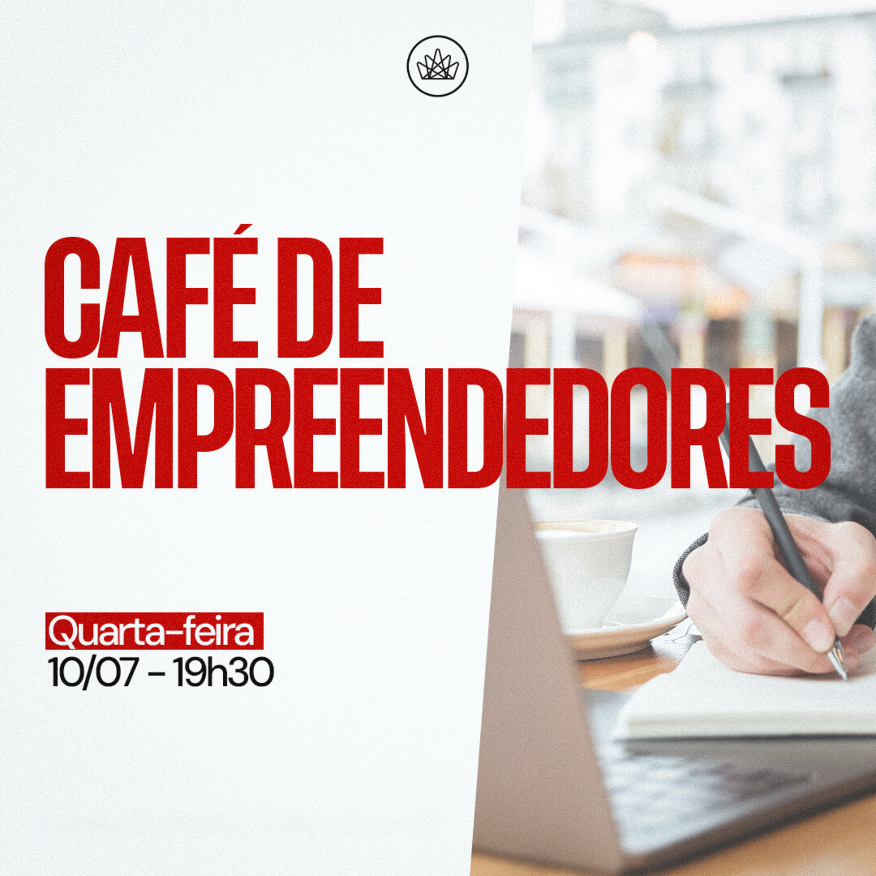 Café de Empreendedores - Pr. Eduardo Domingos 10/07 episode artwork