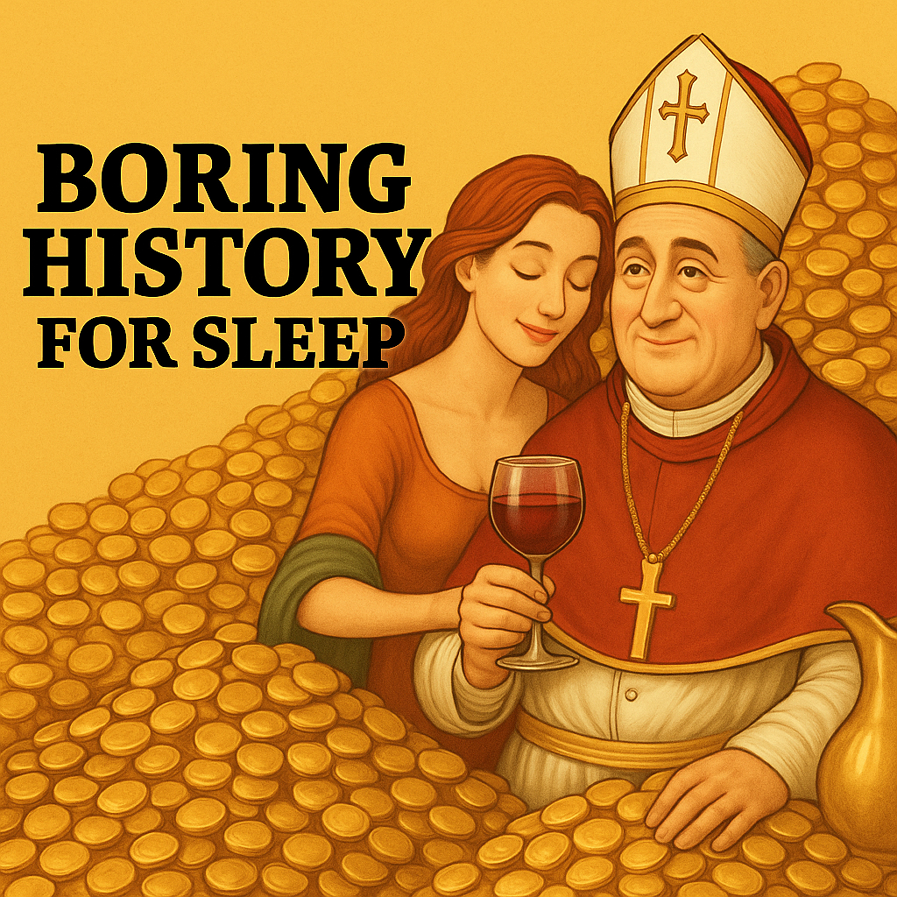 The SCANDALOUS Popes of the Middle Ages | Boring History for Sleep