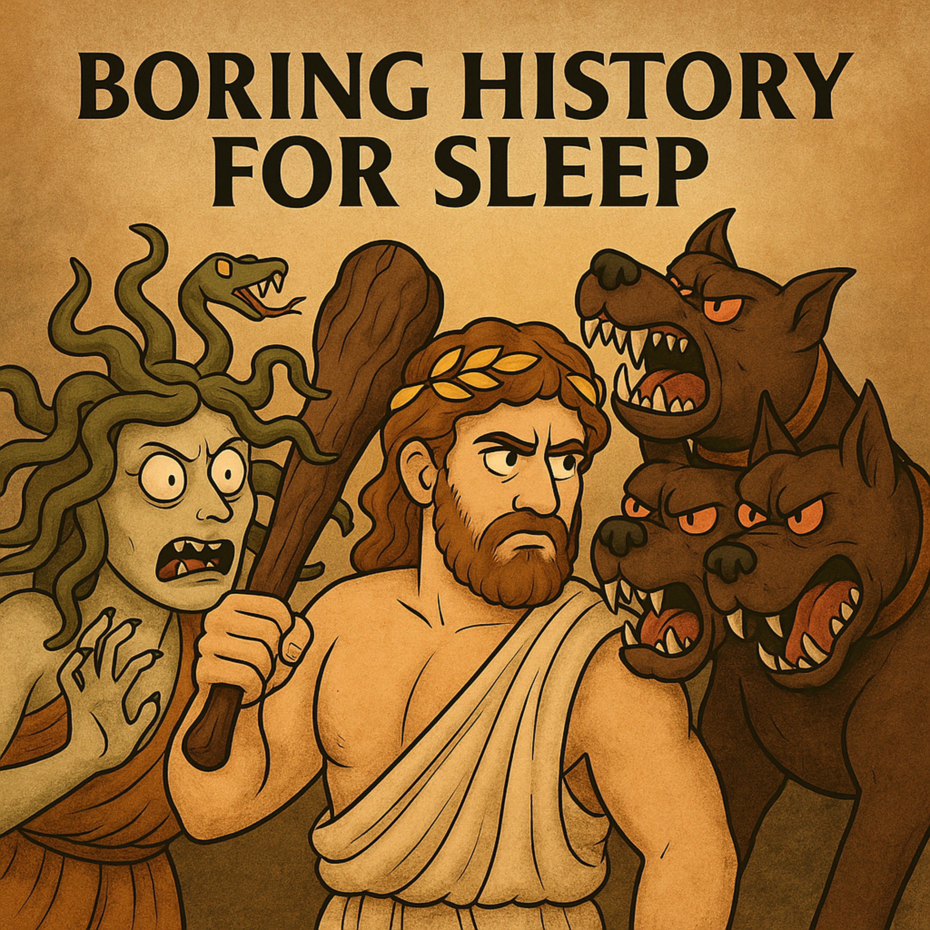 Boring Greek Myths For Sleep | The Most Terrifying Monsters in Greek Mythology