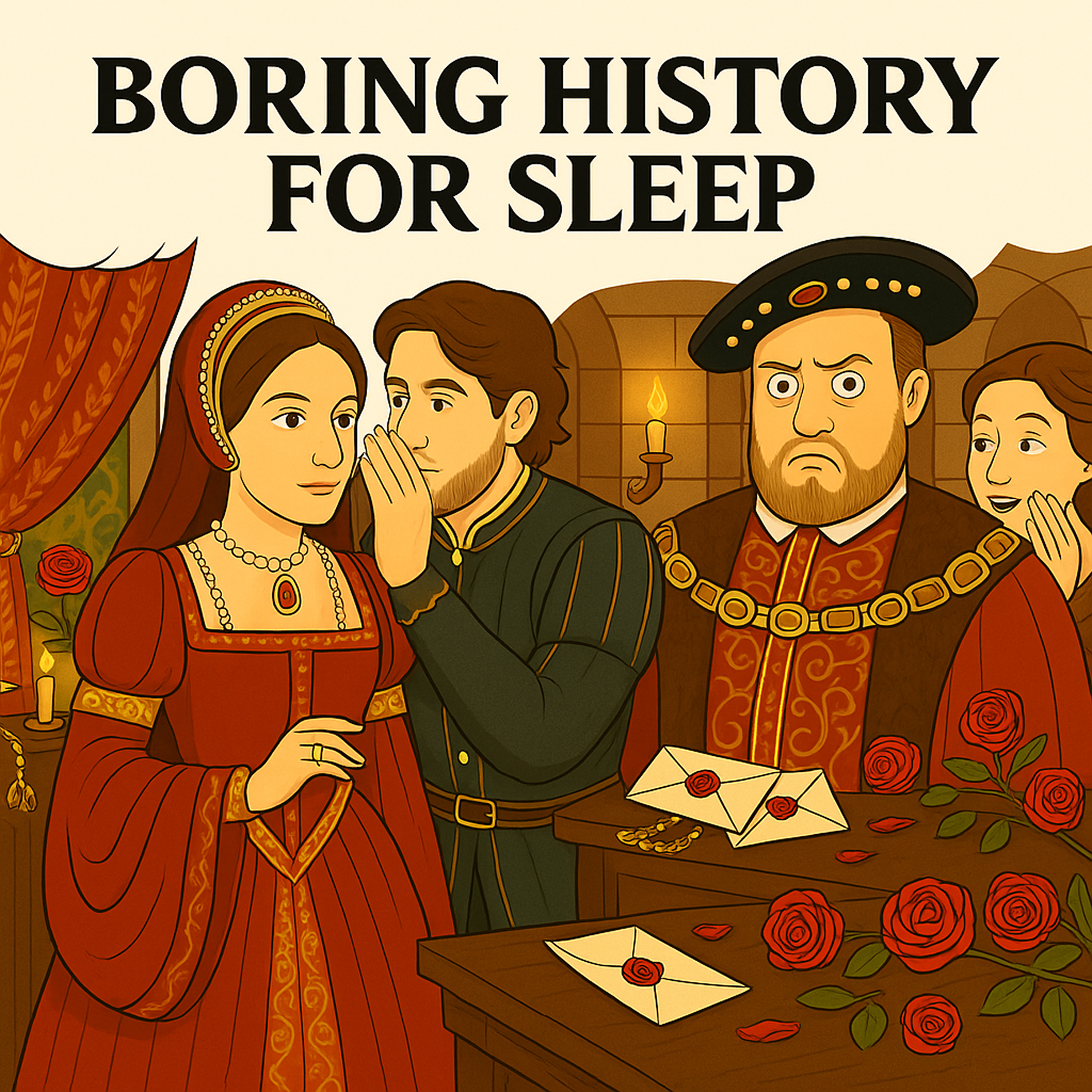 Scandalous Affairs of Tudor Queens and Their Lovers | Boring History For Sleep