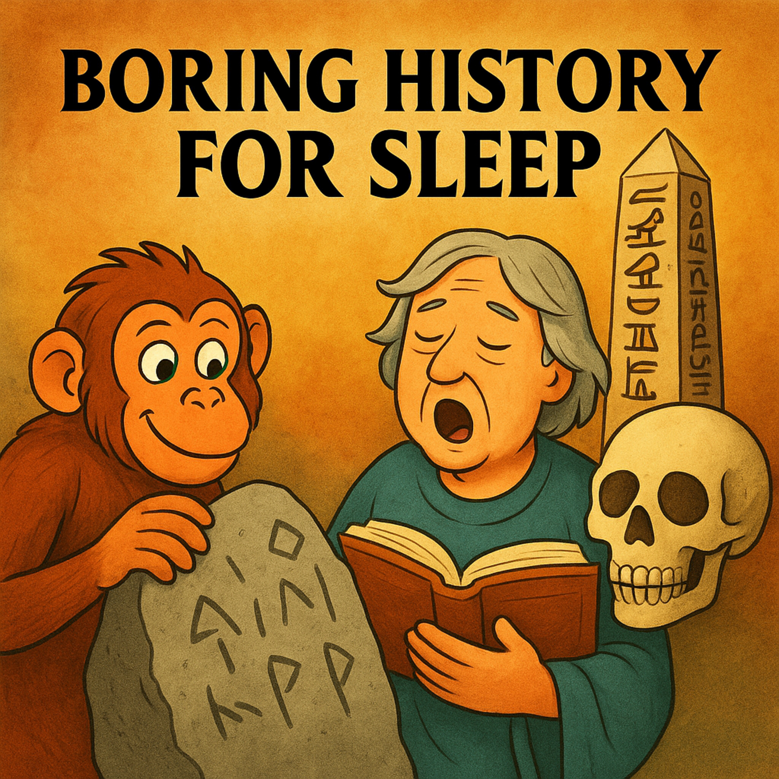 7 Million Years of People Talking | The Very Boring History of Language for Sleep
