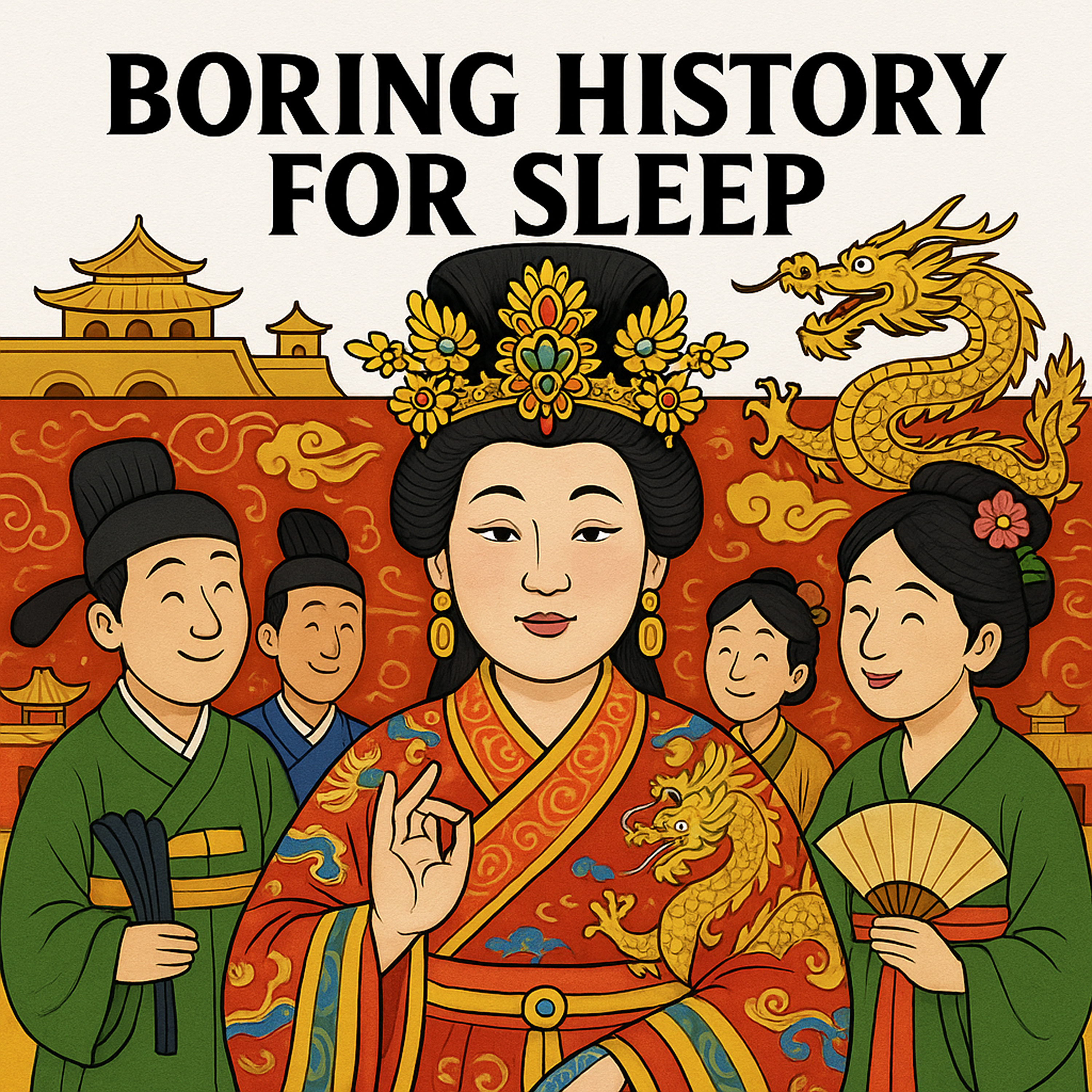 Concubine. Empress. Emperor. The Life of Wu Zetian | Boring History for Sleep