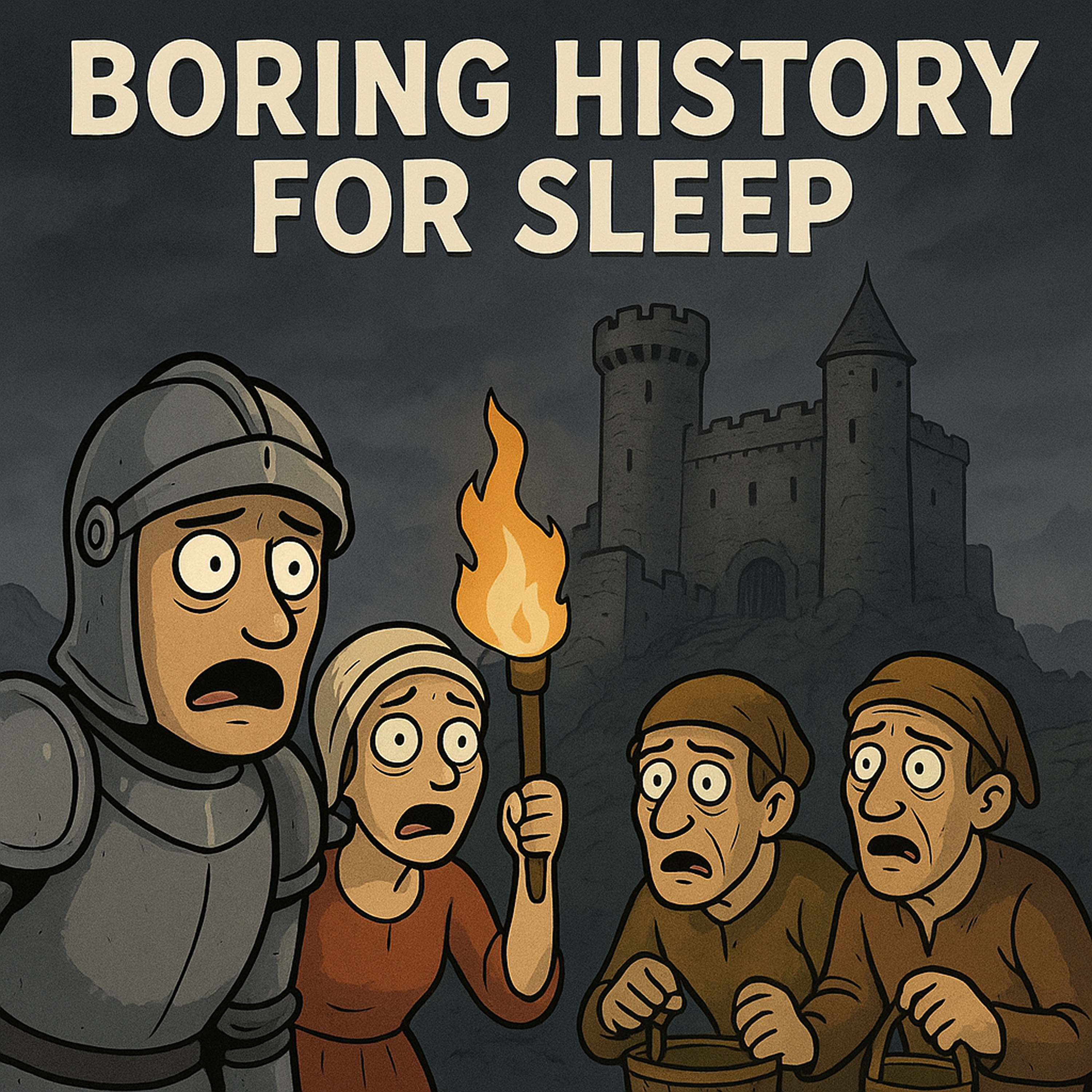 Life in Medieval Castles Was De$dly | Boring History for Sleep