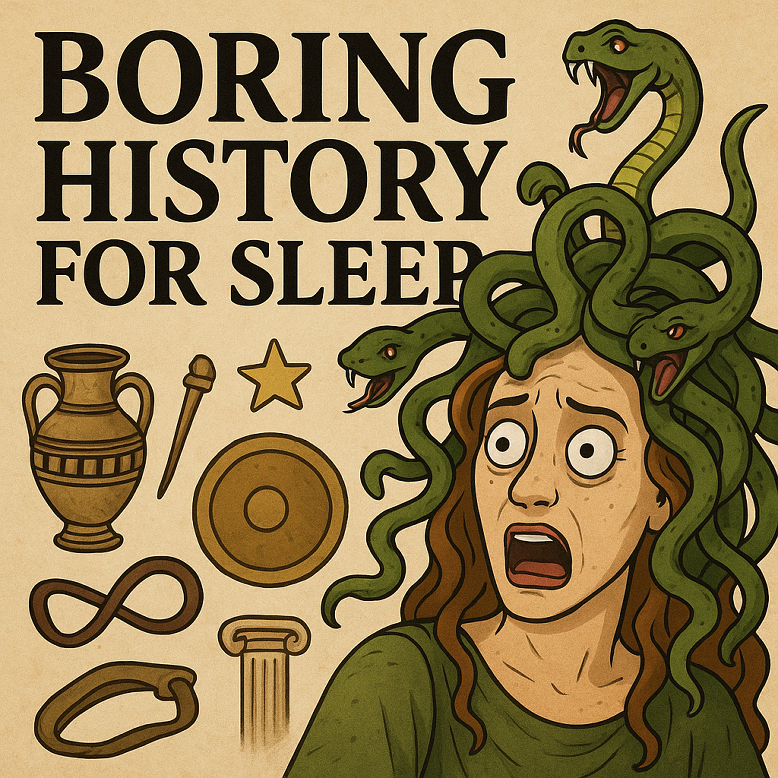 Medusa’s Tragic Life (Before She Got Snakes for Hair) | Boring History For Sleep