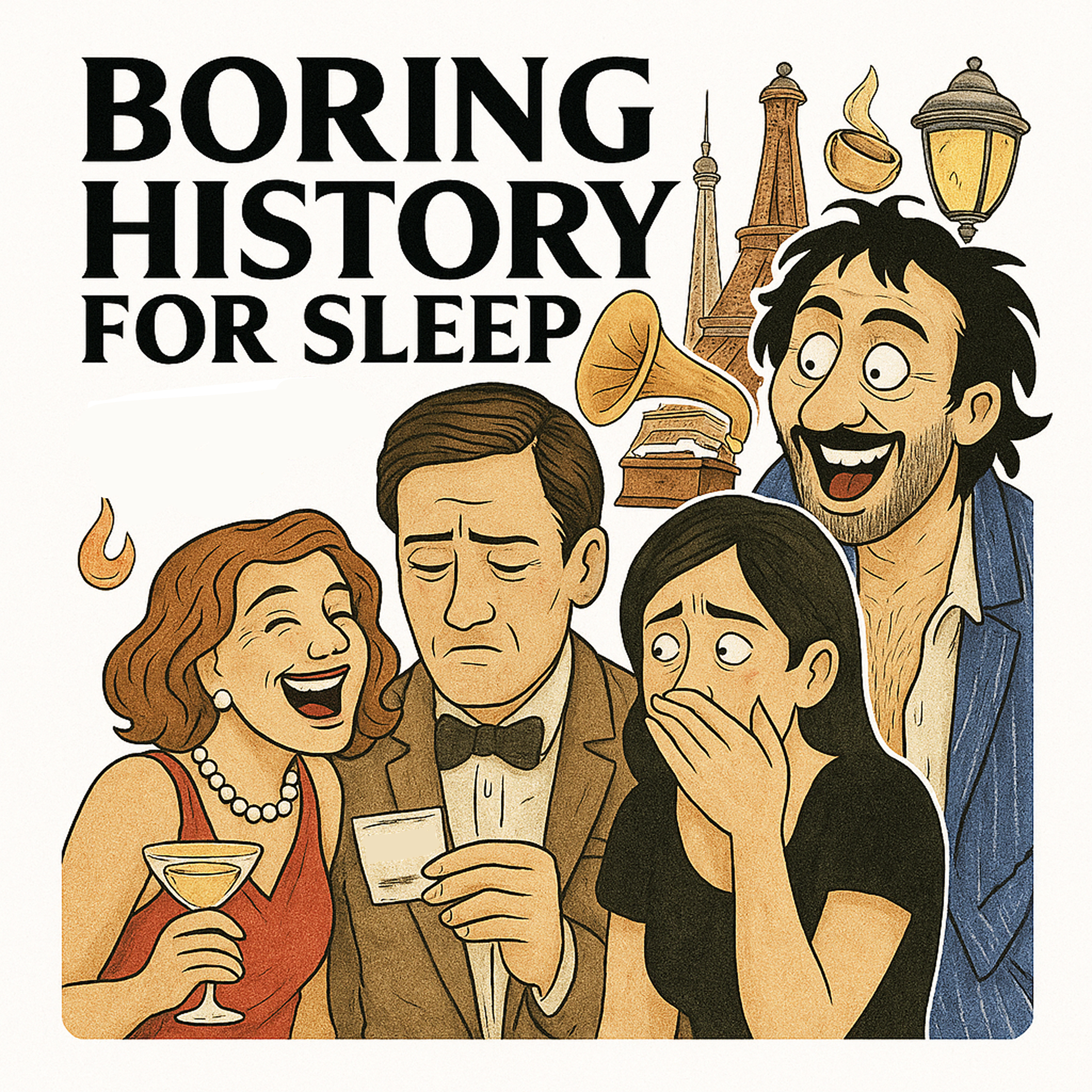 Boring History For Sleep | The Tragic High of 1920s Paris 💋💉