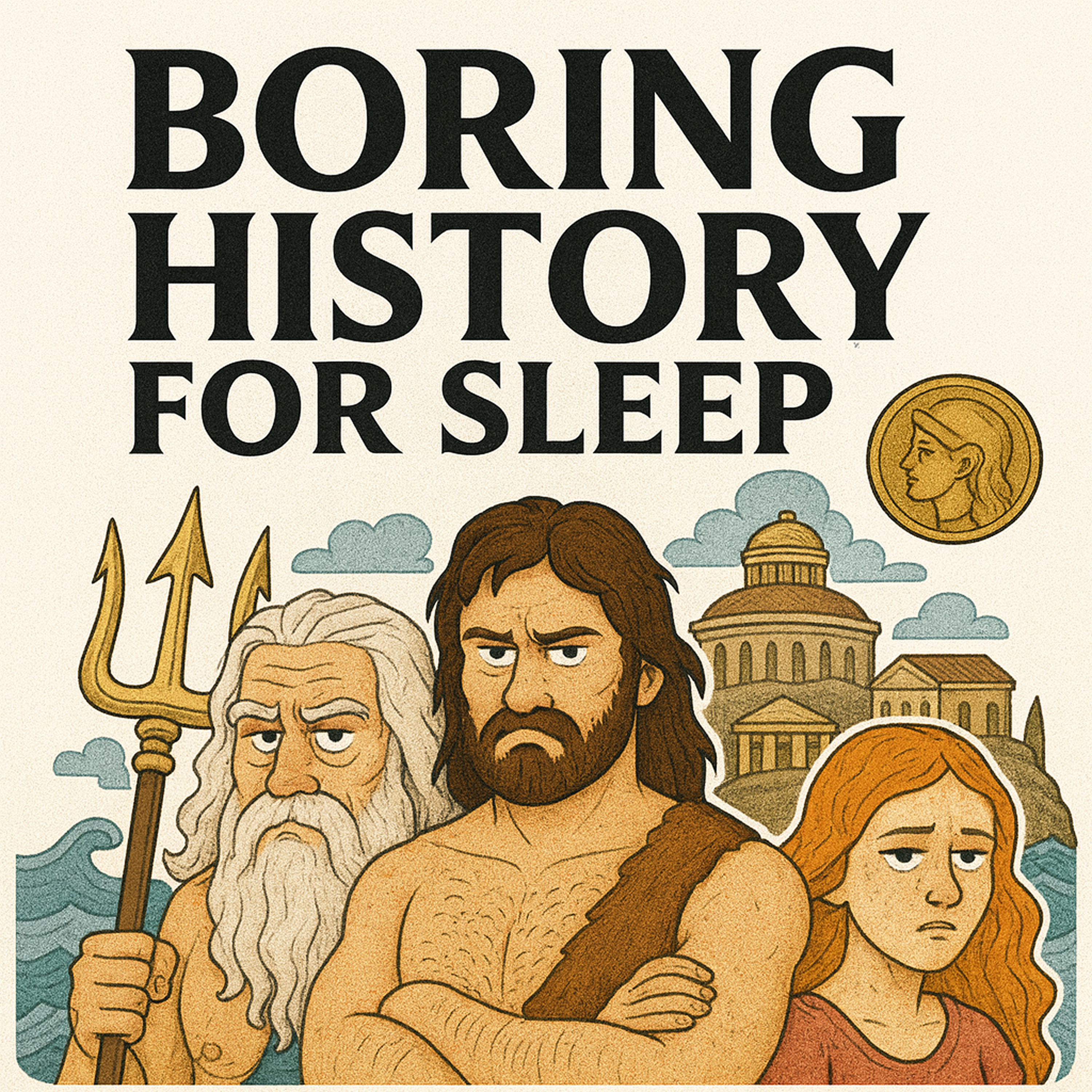 Bedtime Sleep Stories | 🔥 The Myth of Atlantis 🌊 | Greek Mythology