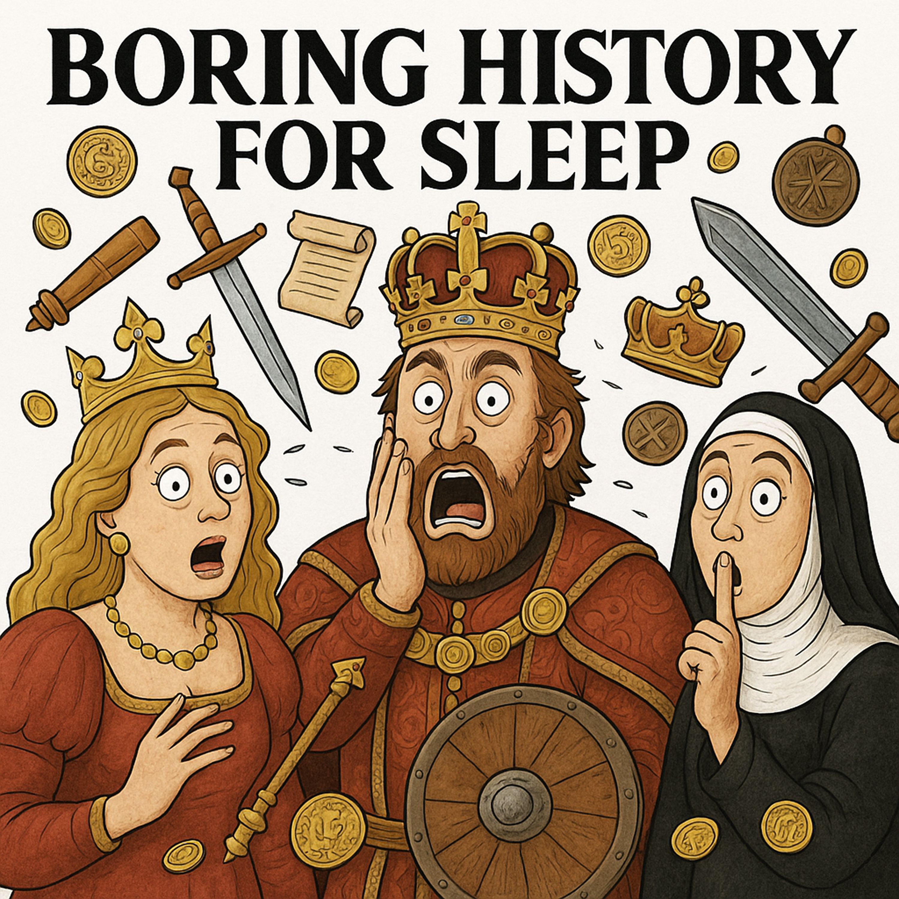 Worst Scandals of Medieval England | 👑💀 Boring History For Sleep