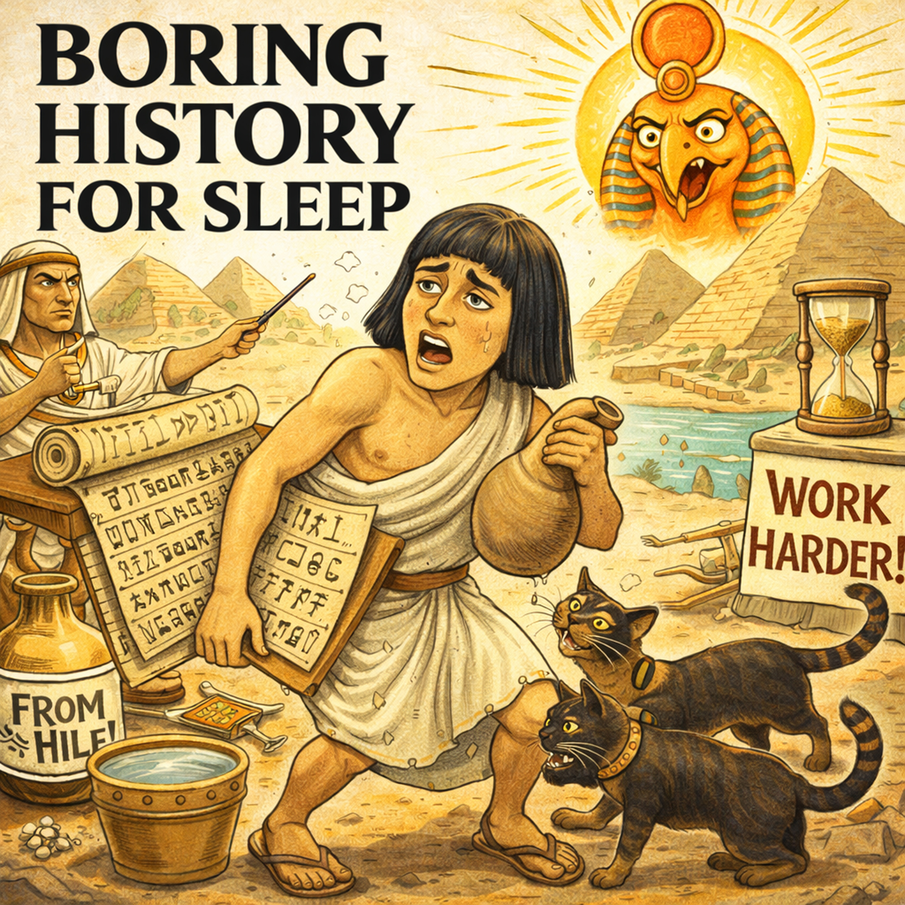 Your Life as a Teen in Ancient Egypt 🏺🌙 | Boring History For Sleep