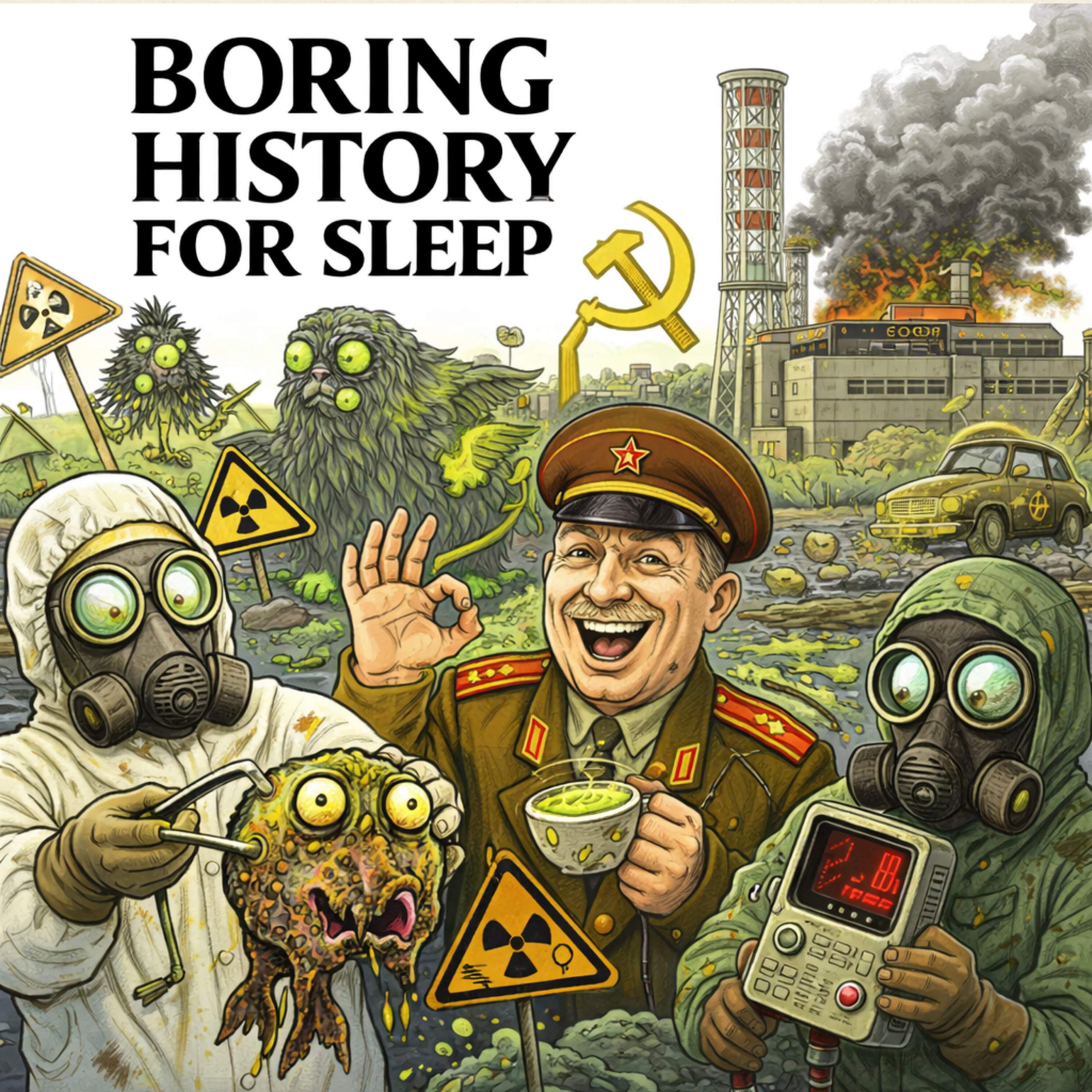 The Complete Chernobyl Disaster: A Soviet Dream Turned Nuclear Nightmare 💤 | Boring History for Sleep