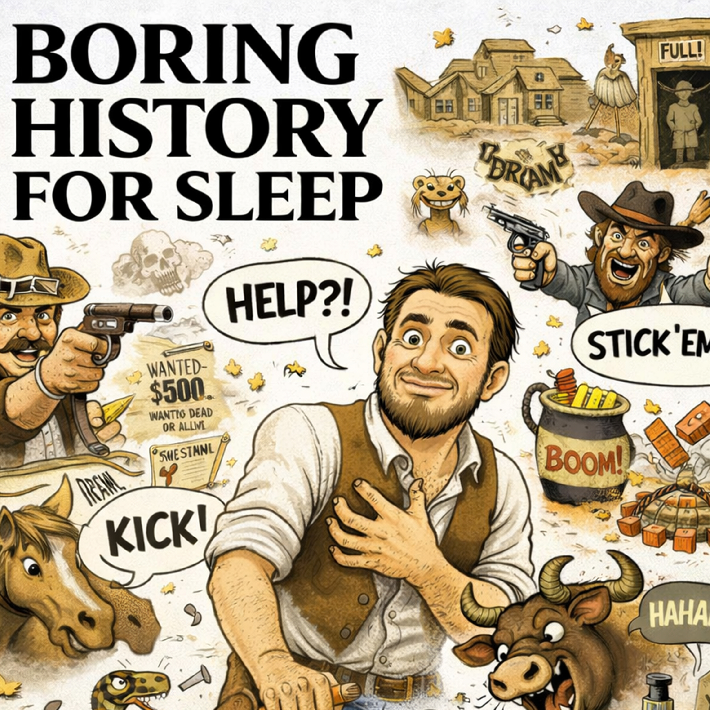 Why You Wouldn’t Survive a Day in the Wild West 💤 | Boring History for Sleep artwork