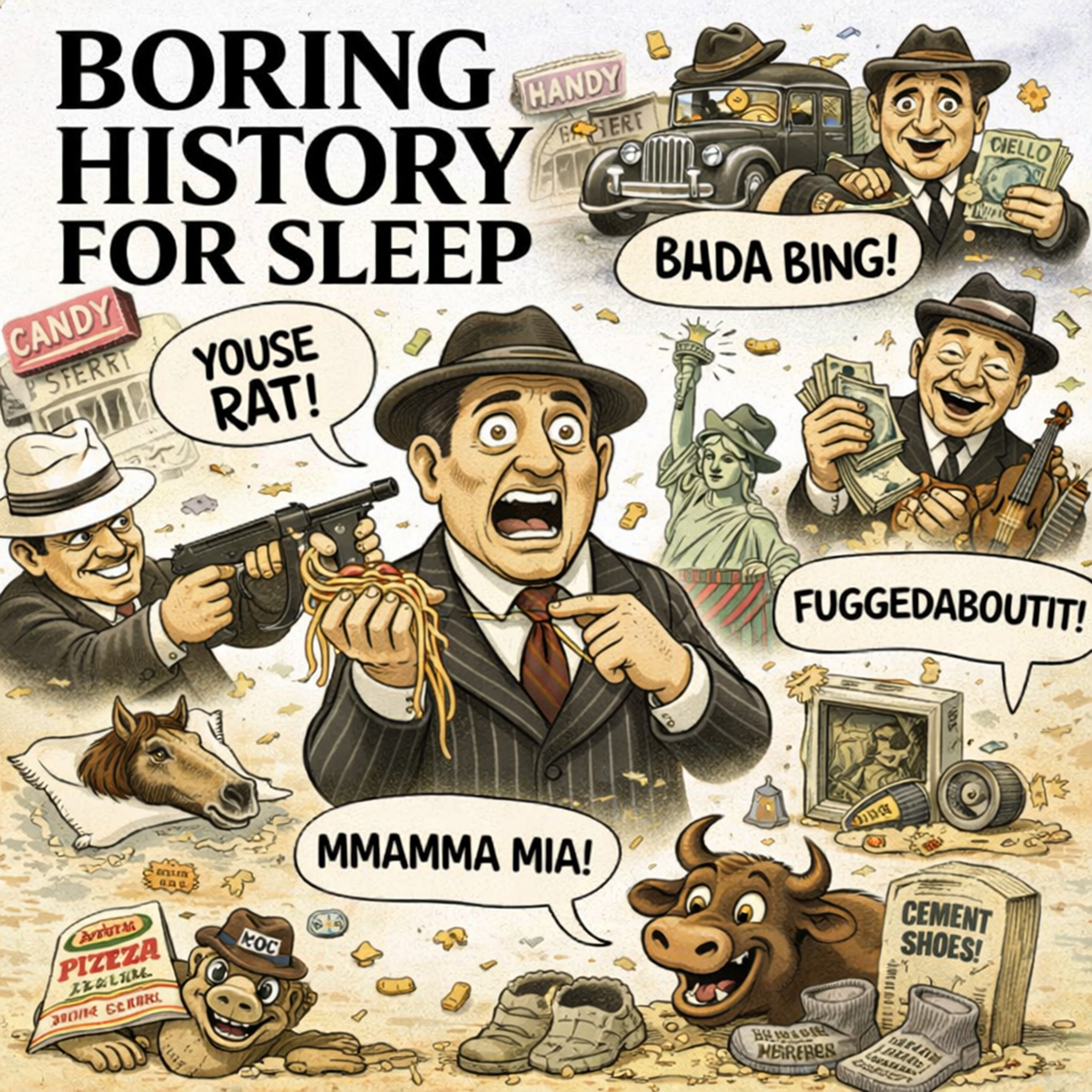 History of the Early Mafia in the USA: Quieter Than the Legends 🕴️ | Boring History for Sleep artwork