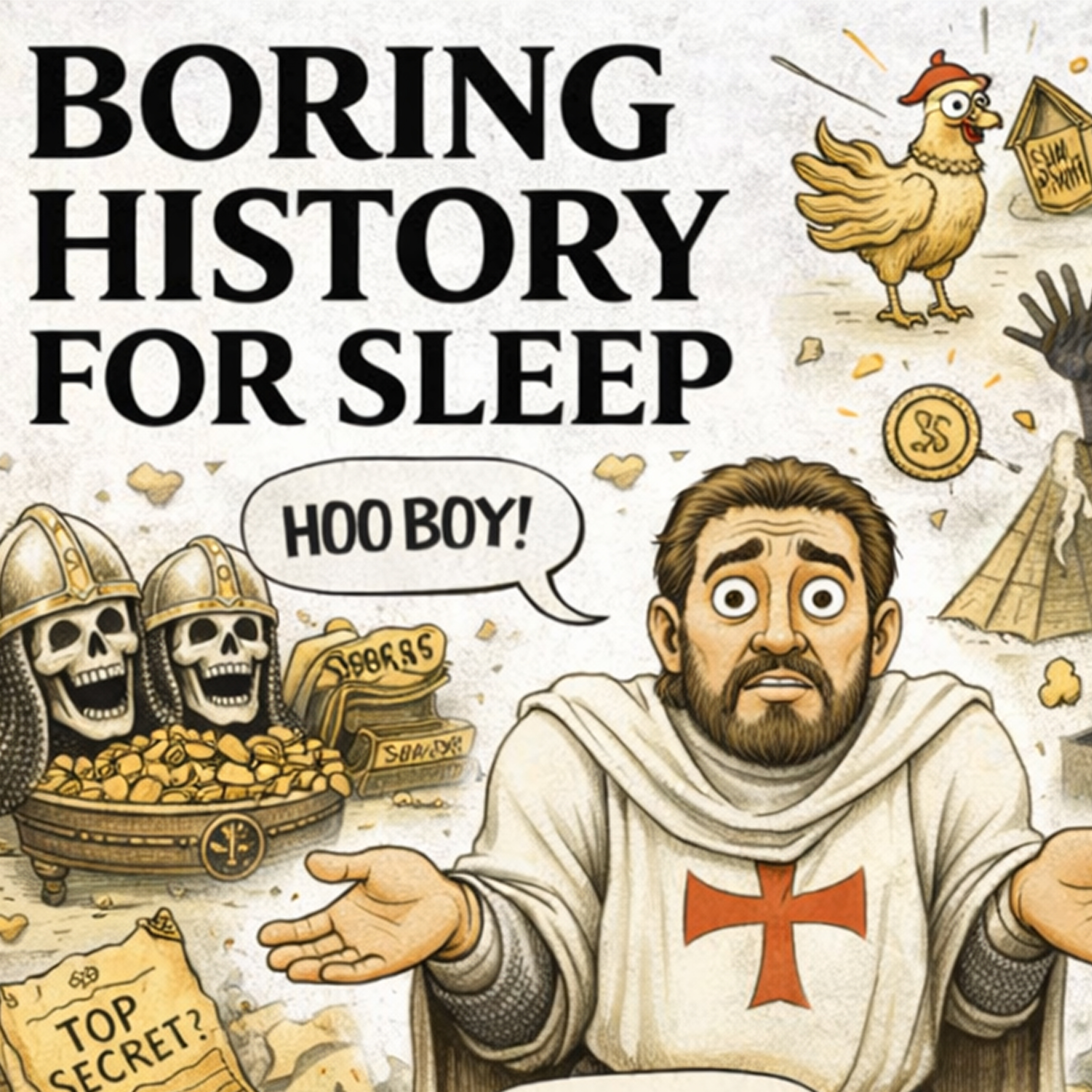 Unveiling Their Secrets: The Mysteries of the Knights Templar ✝️ | Boring History for Sleep