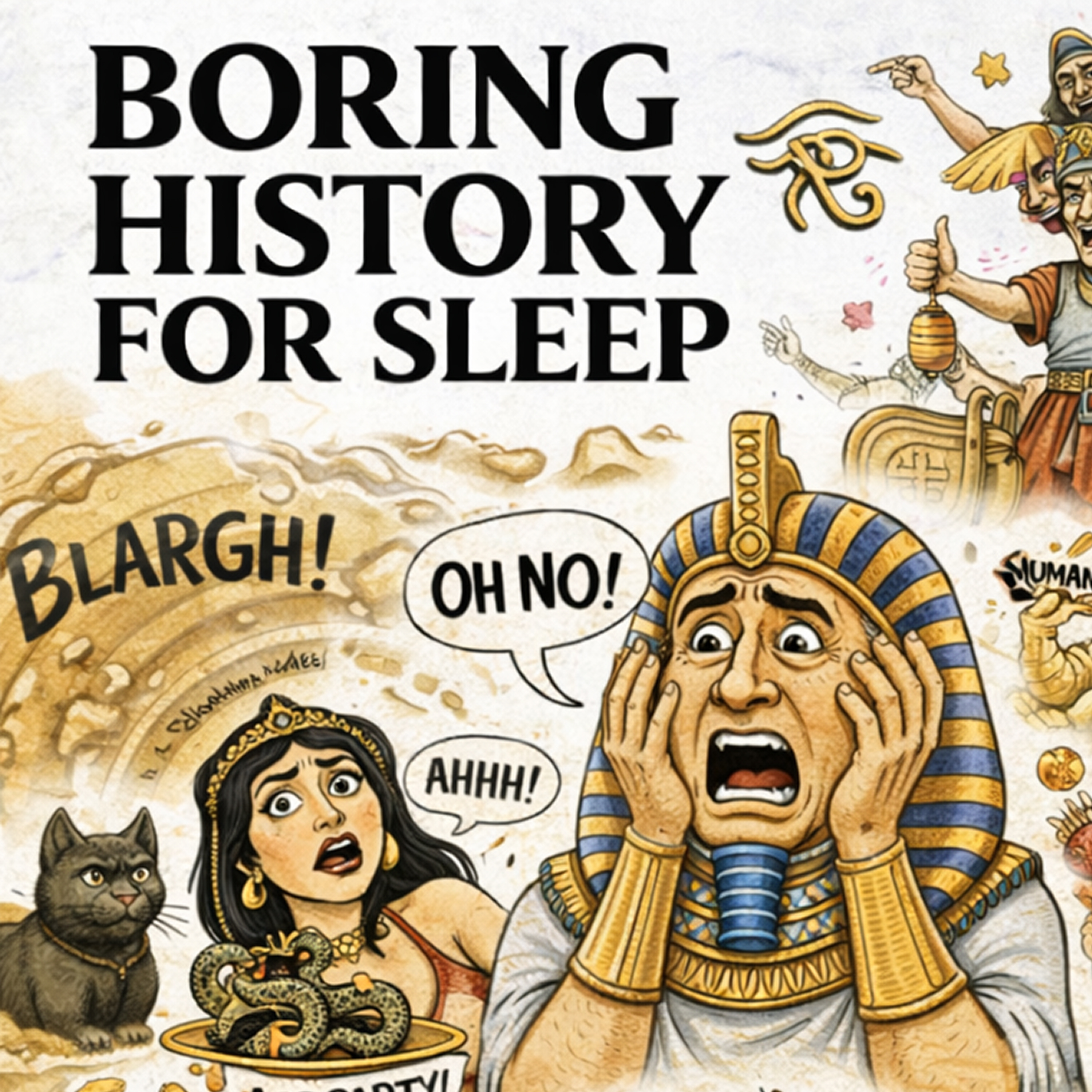 Egypt: Fall of the Pharaohs ⚱️ | Boring History for Sleep artwork