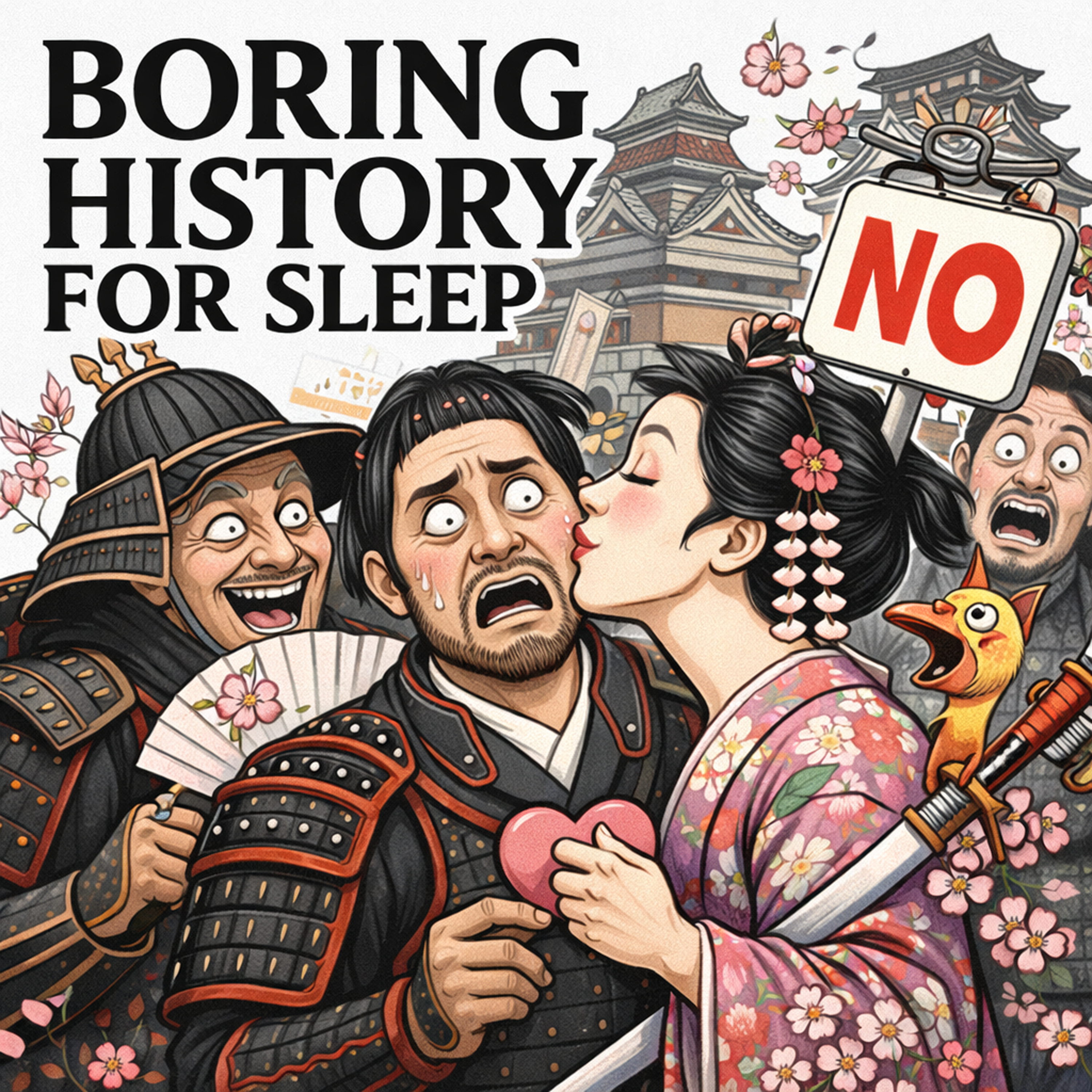How Samurai Lovers Coped With Duty and Desire ⚔️ | Boring History for Sleep