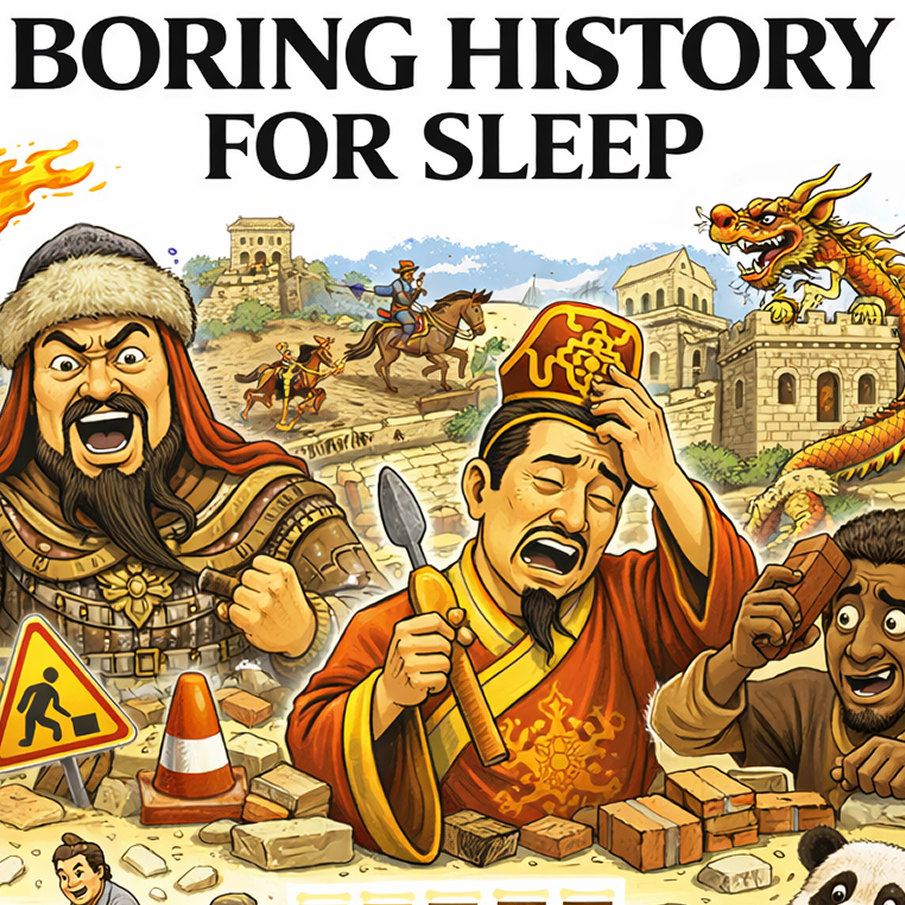A History of the Great Wall of China: Longer Than Legends 🧱 | Boring History for Sleep