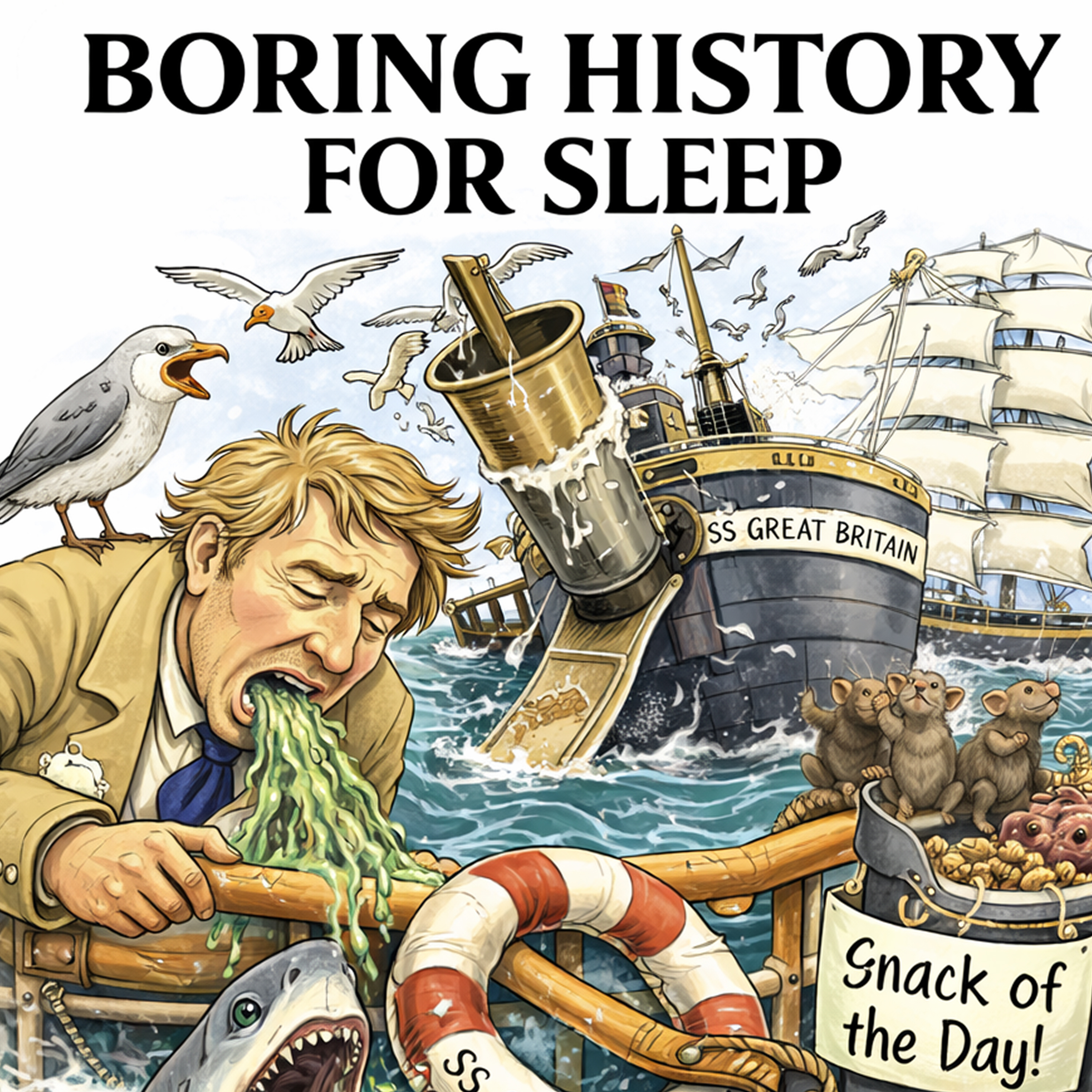 Could You Survive a Victorian Ocean Cruise on SS Great Britain 🚢 | Boring History for Sleep