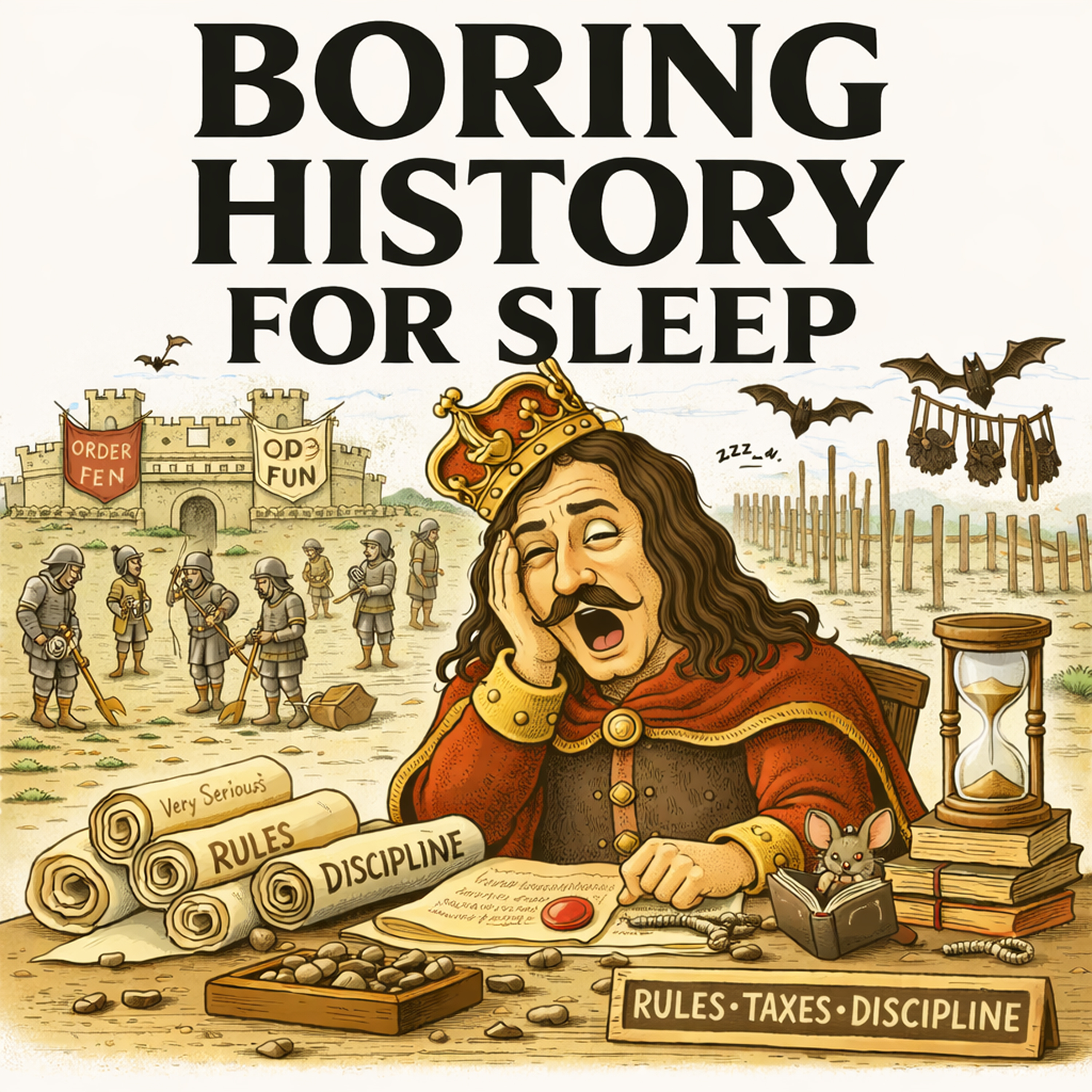 The Real Dracula: The Brutal Reign of Vlad the Impaler 🩸 | Boring History for Sleep