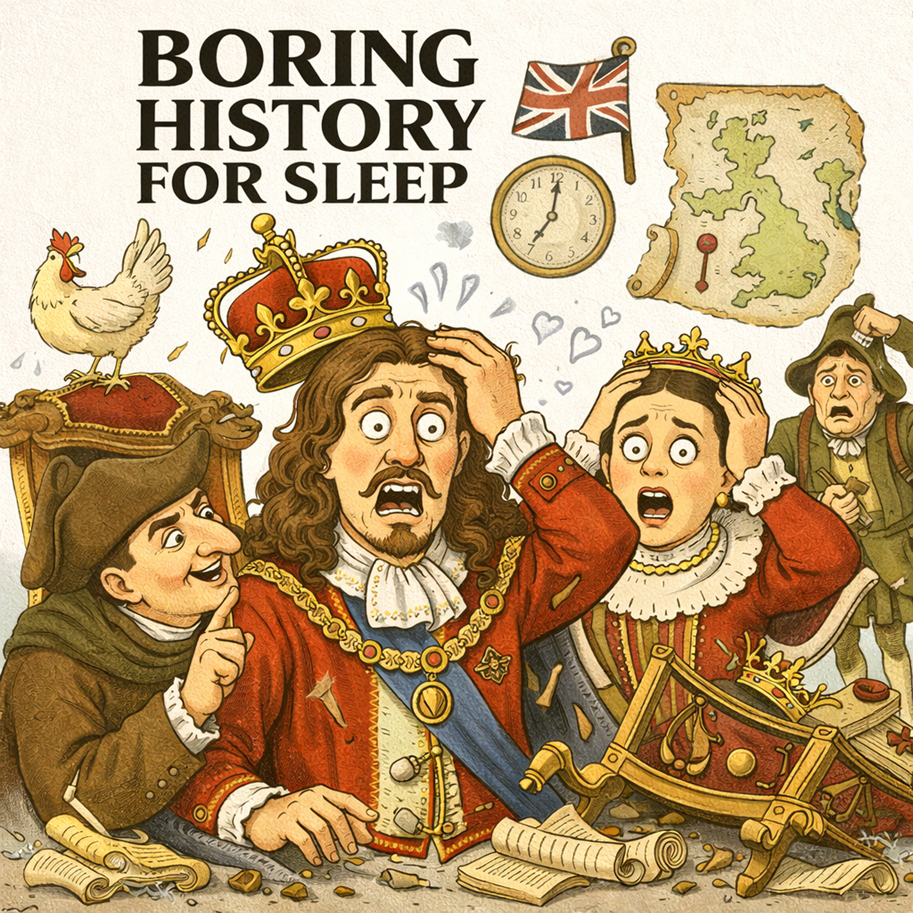The Stuarts: The Bloody History of Britain’s Most Catastrophic Dynasty 👑 | Boring History for Sleep