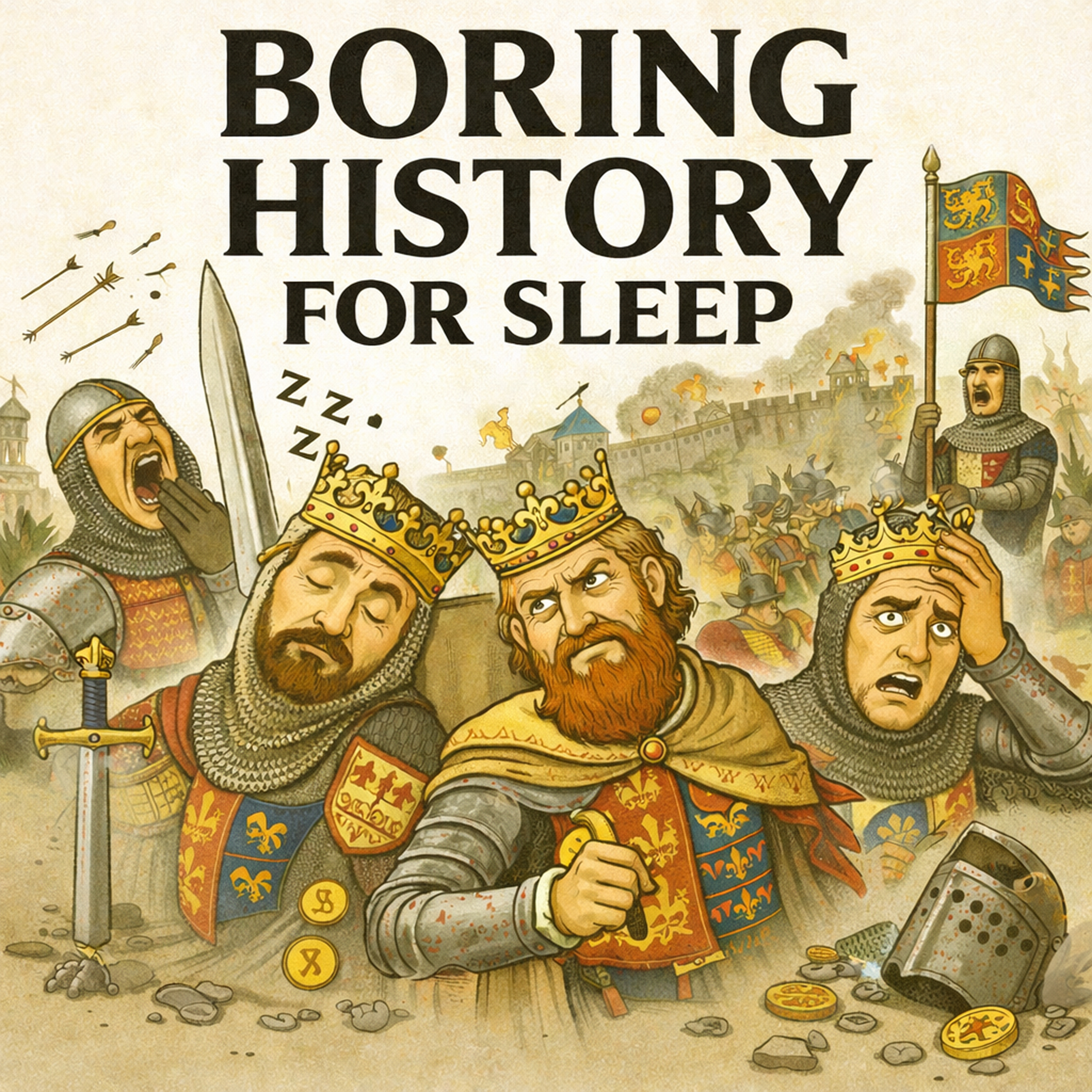 The ENTIRE History of the Plantagenets — Lionhearted Kings, Power, and War ⚔️ | Boring History for Sleep