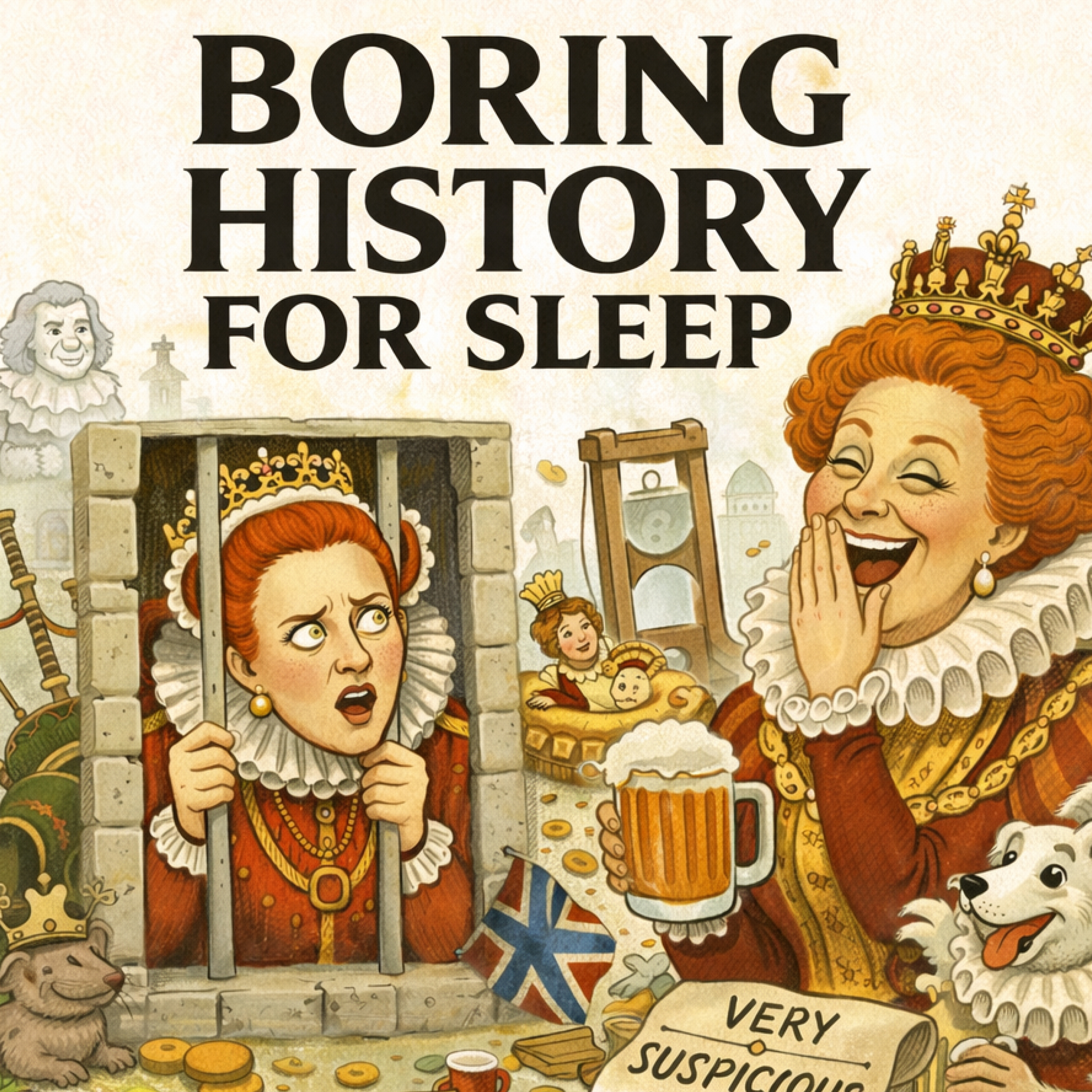 Mary, Queen of Scots — The Red Queen and Her Tragic Destiny 👑 | Boring History for Sleep