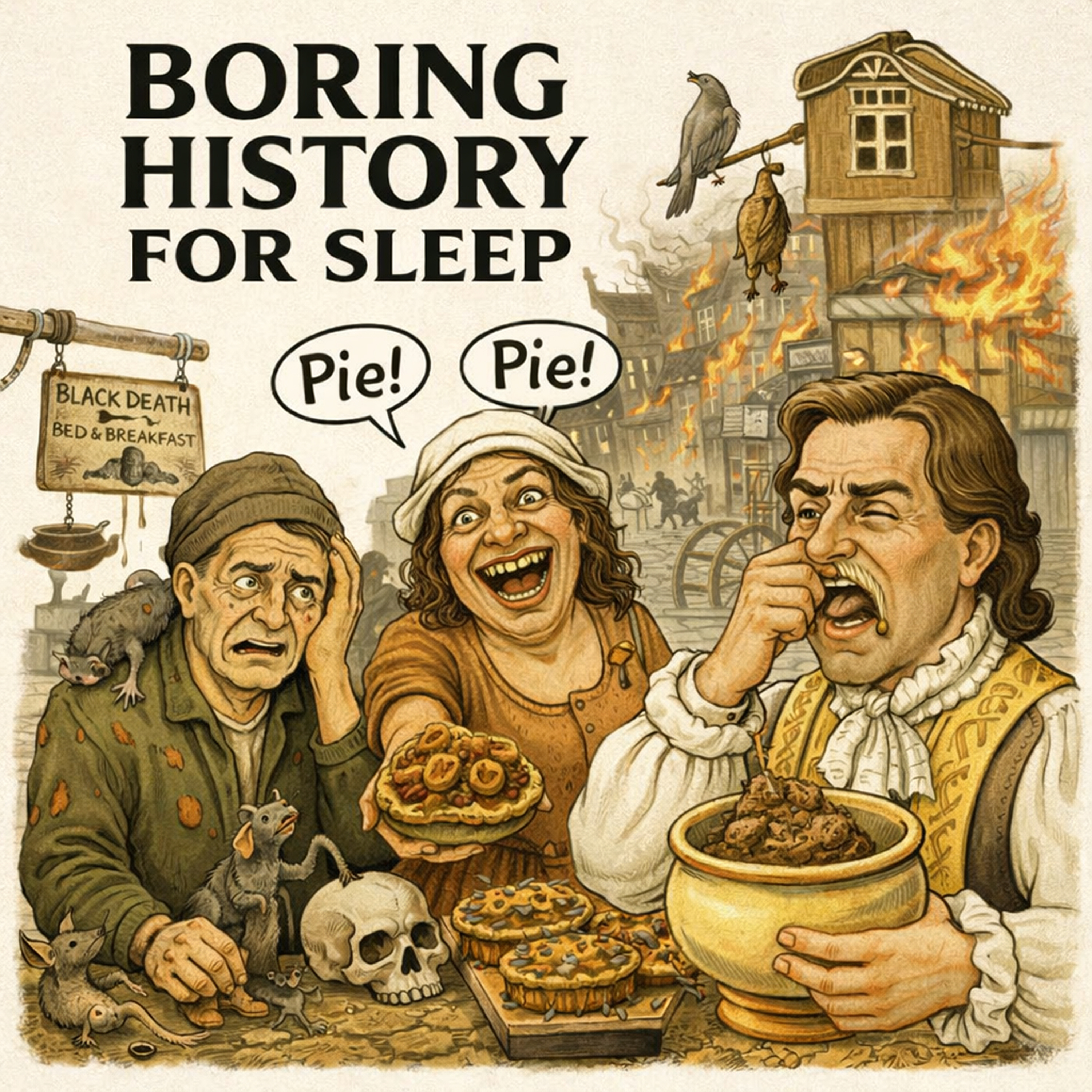 What It Was Actually Like to Live in 1600s London — Crowded Streets and Daily Survival 🌫️ | Boring History for Sleep
