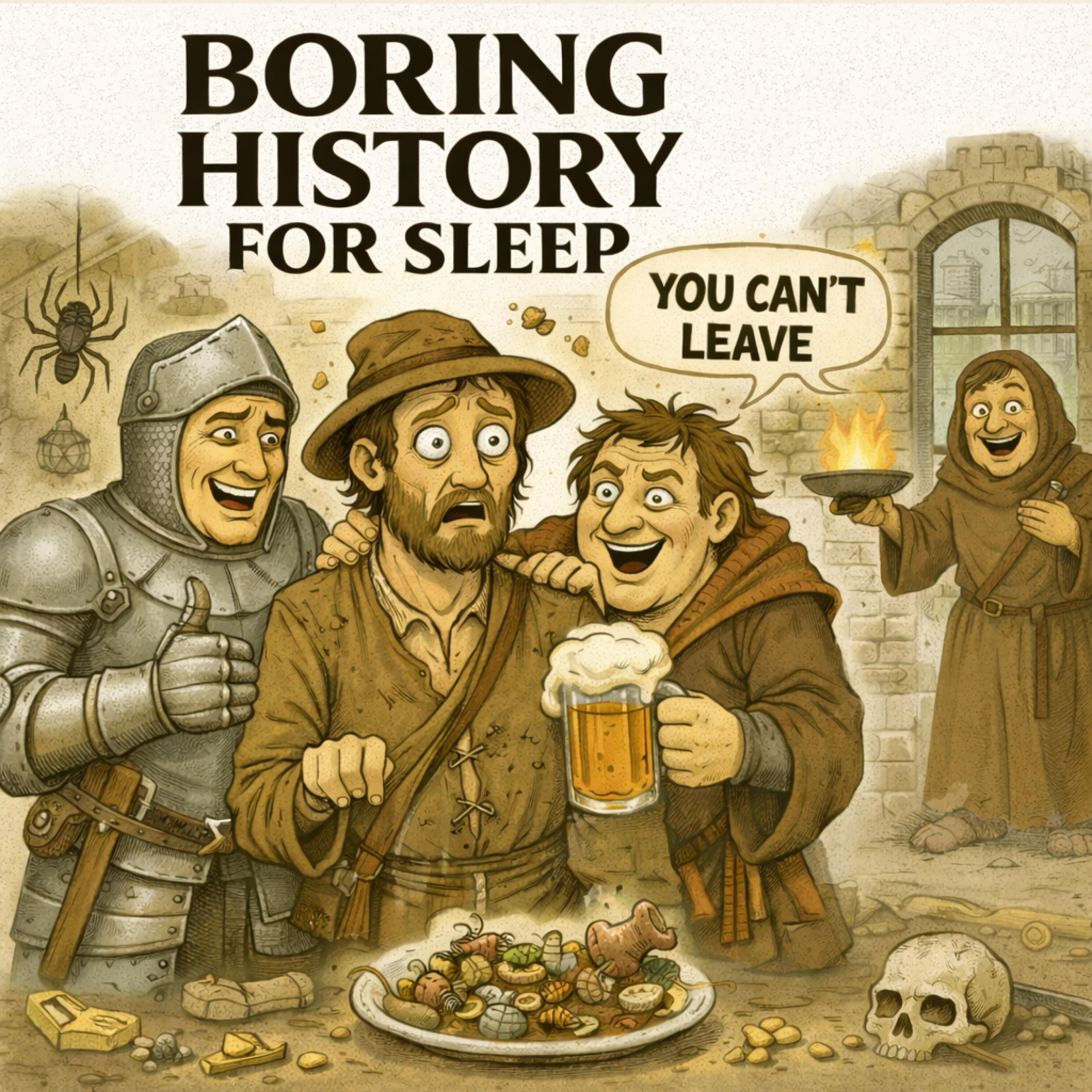 The Strange Medieval Rules of Hospitality That Kept Travelers Alive 🏰 | Boring History for Sleep artwork