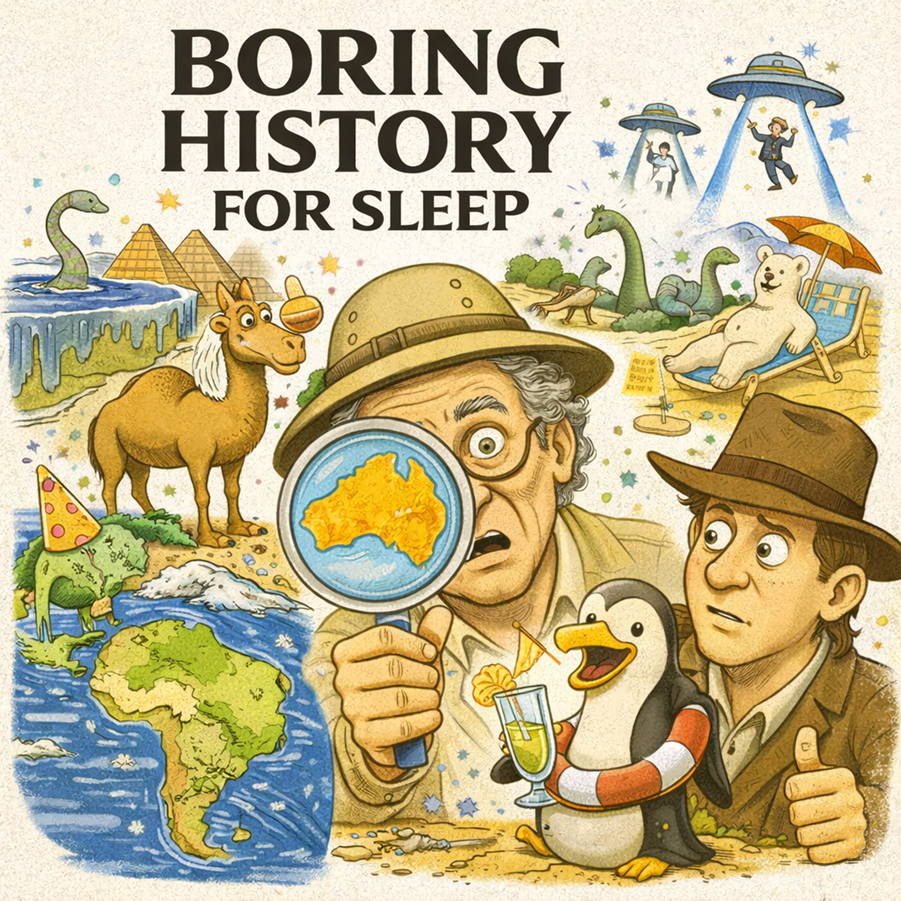 100 Geography Facts So Crazy They’ll Change How You See the World 🌍 | Boring History for Sleep artwork