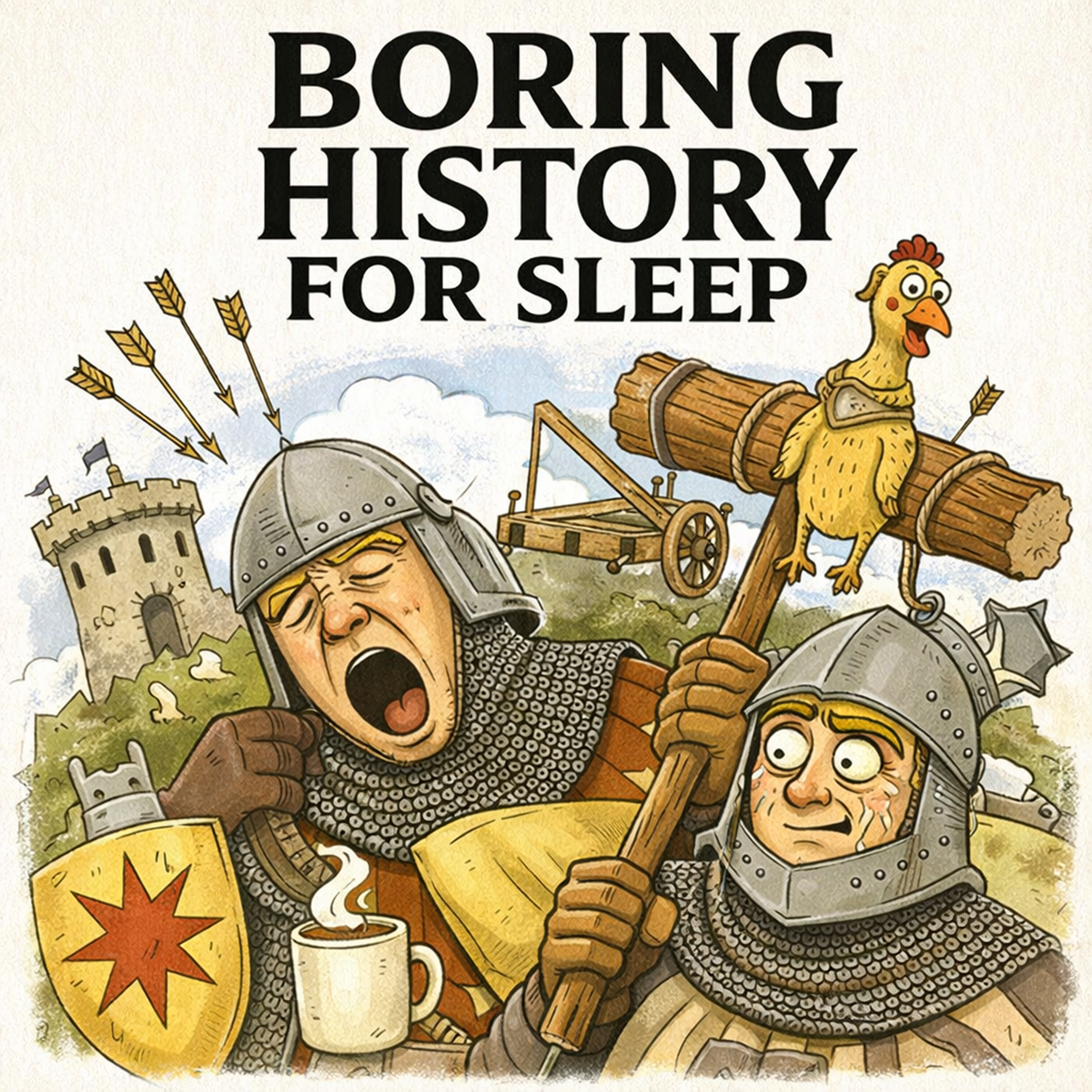 Medieval Military History — War, Strategy, and Survival ⚔️ | Boring History for Sleep artwork
