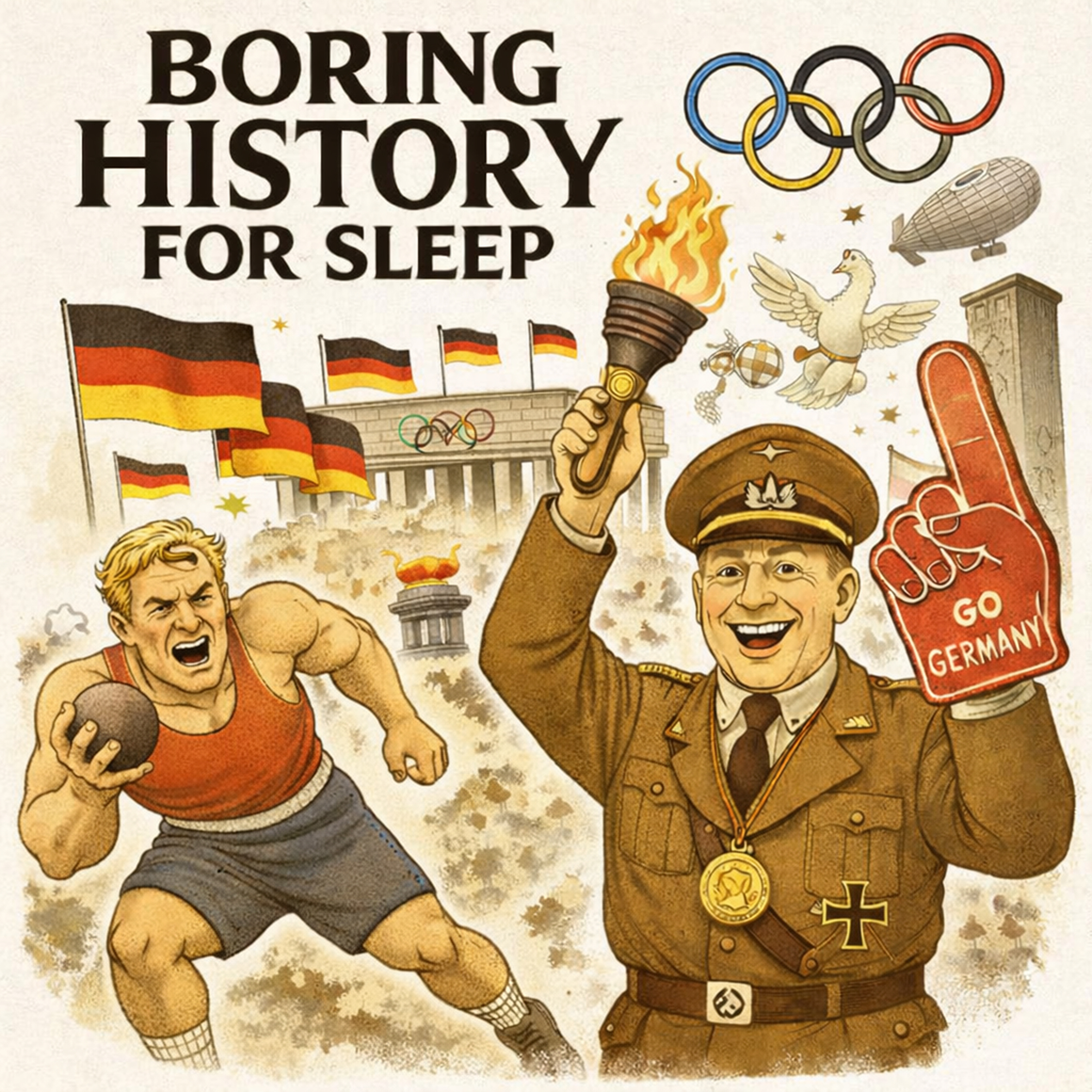 1936 — Hitler’s Olympics and the Propaganda Behind the Games 🏅 | Boring History for Sleep