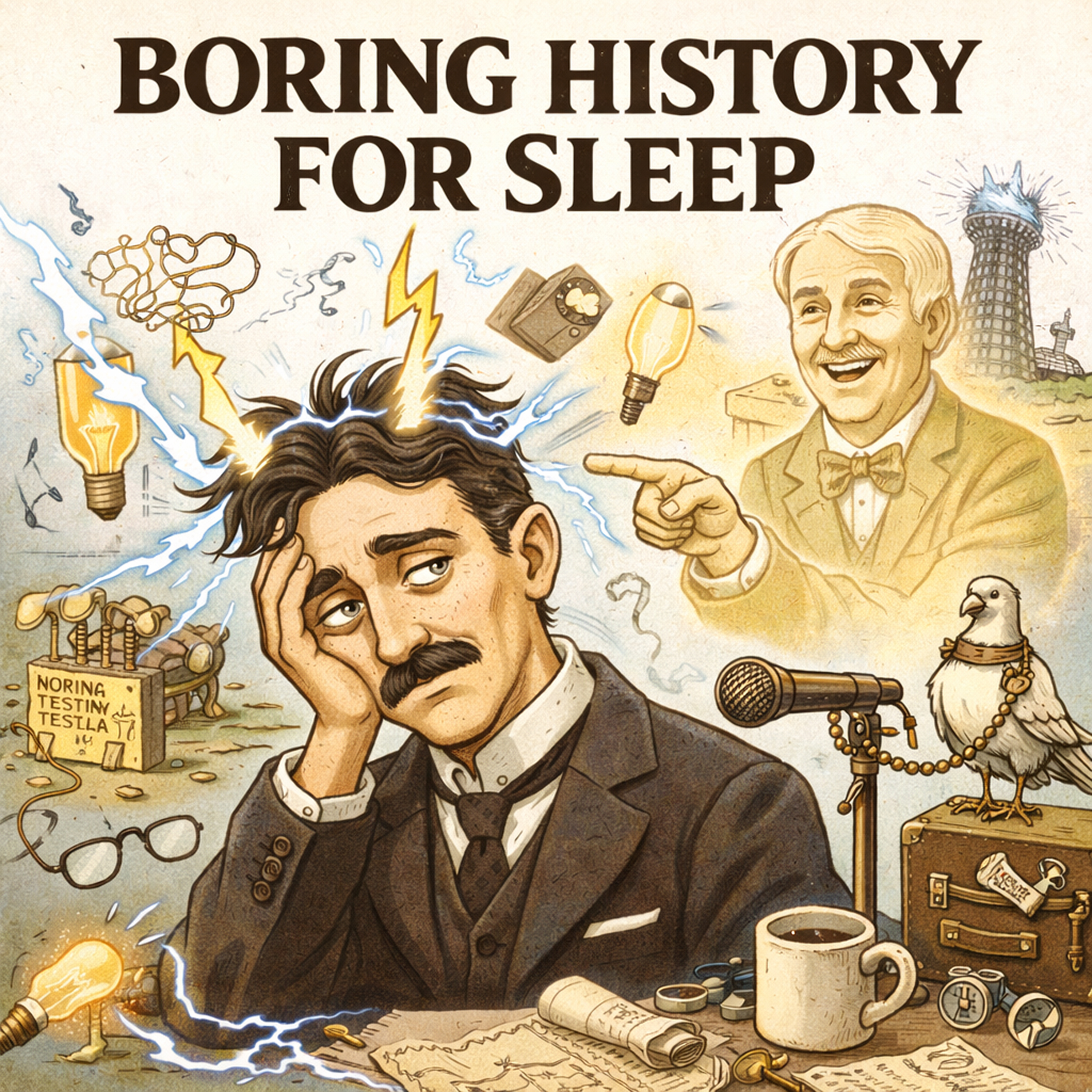 Nikola Tesla — The Inventor Who Shaped the Modern World ⚡ | Boring History for Sleep