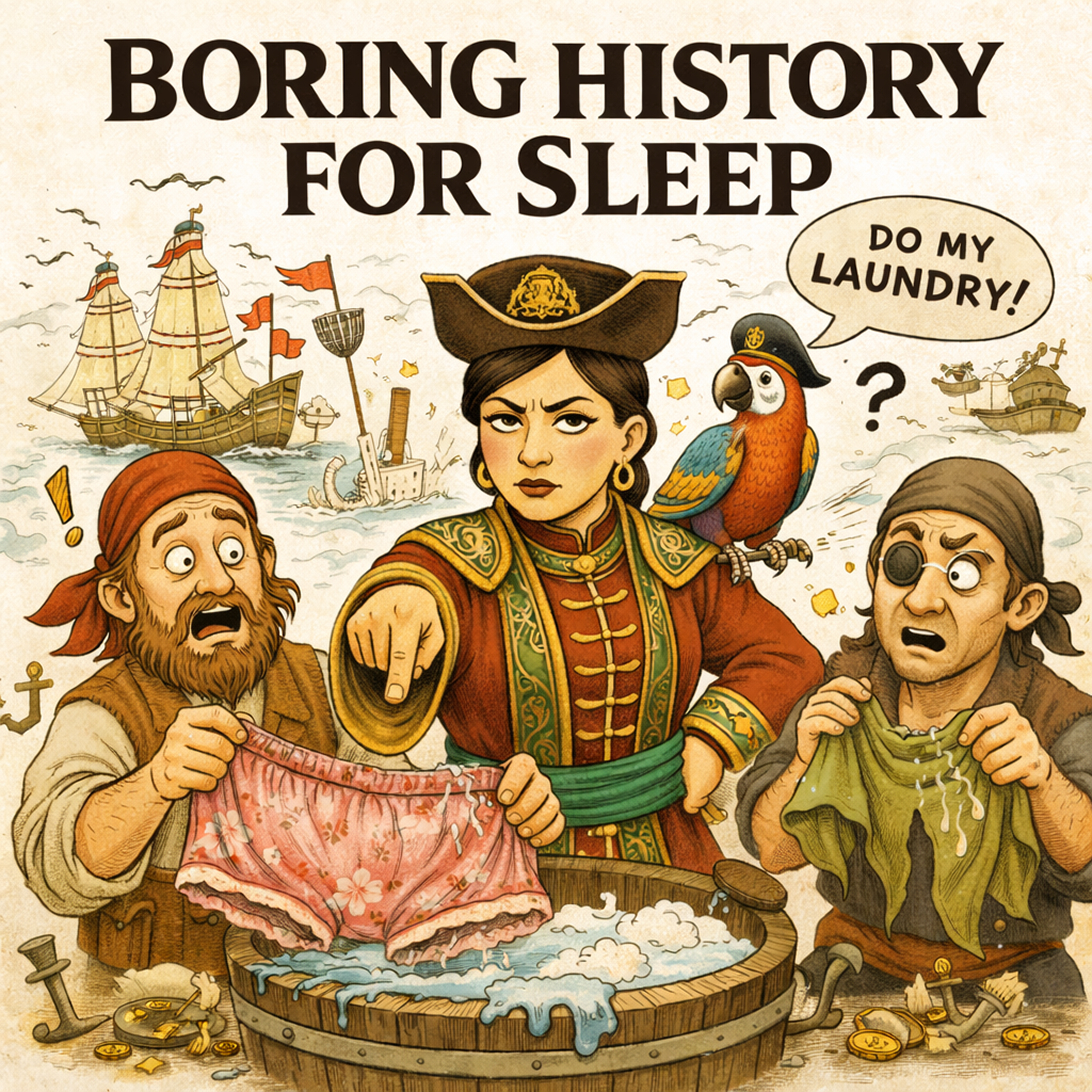 Zheng Yi Sao — The Most Powerful Pirate in History ⚓ | Boring History for Sleep