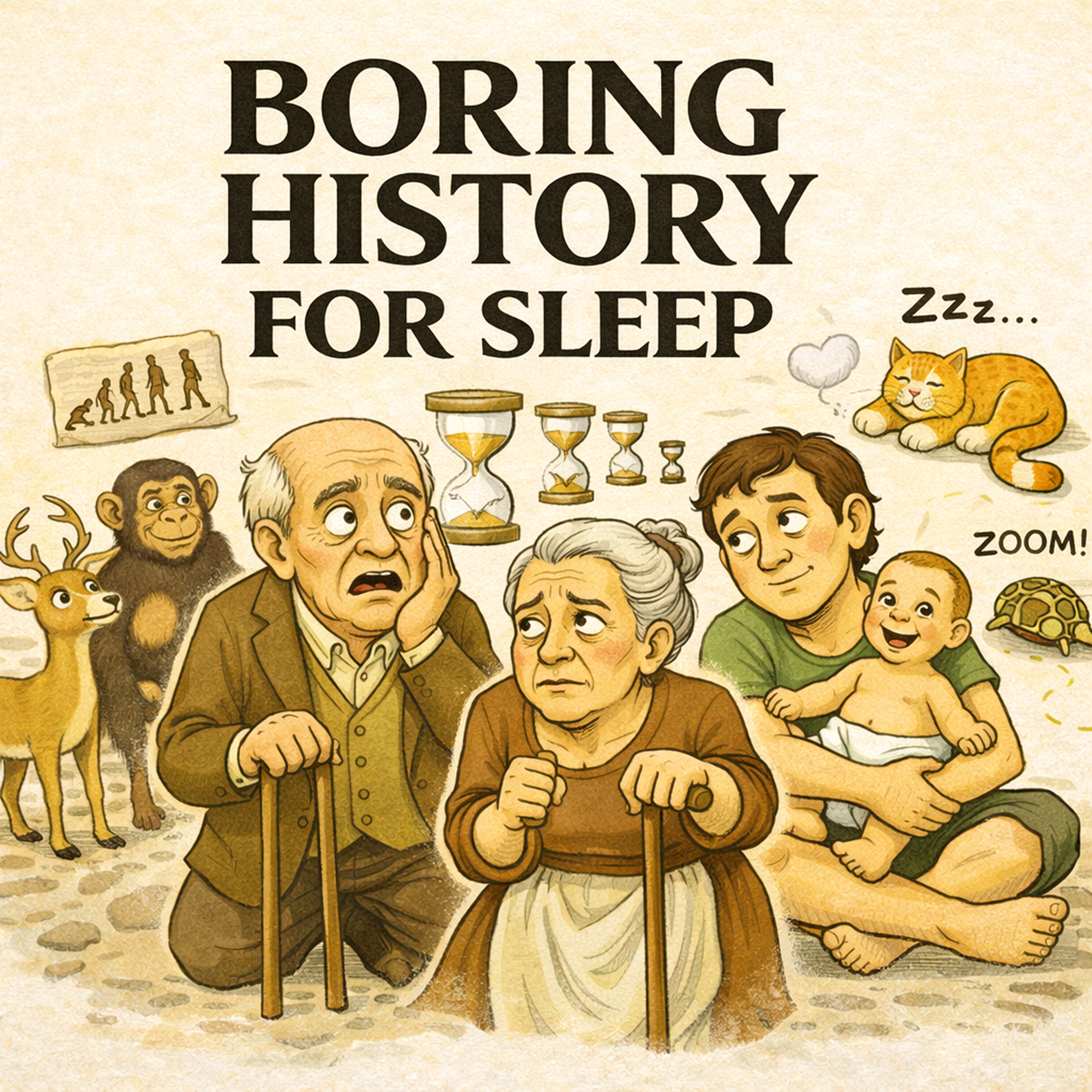Why Do Humans Grow Old So Slowly Compared to Other Animals? 🧬 | Boring History for Sleep